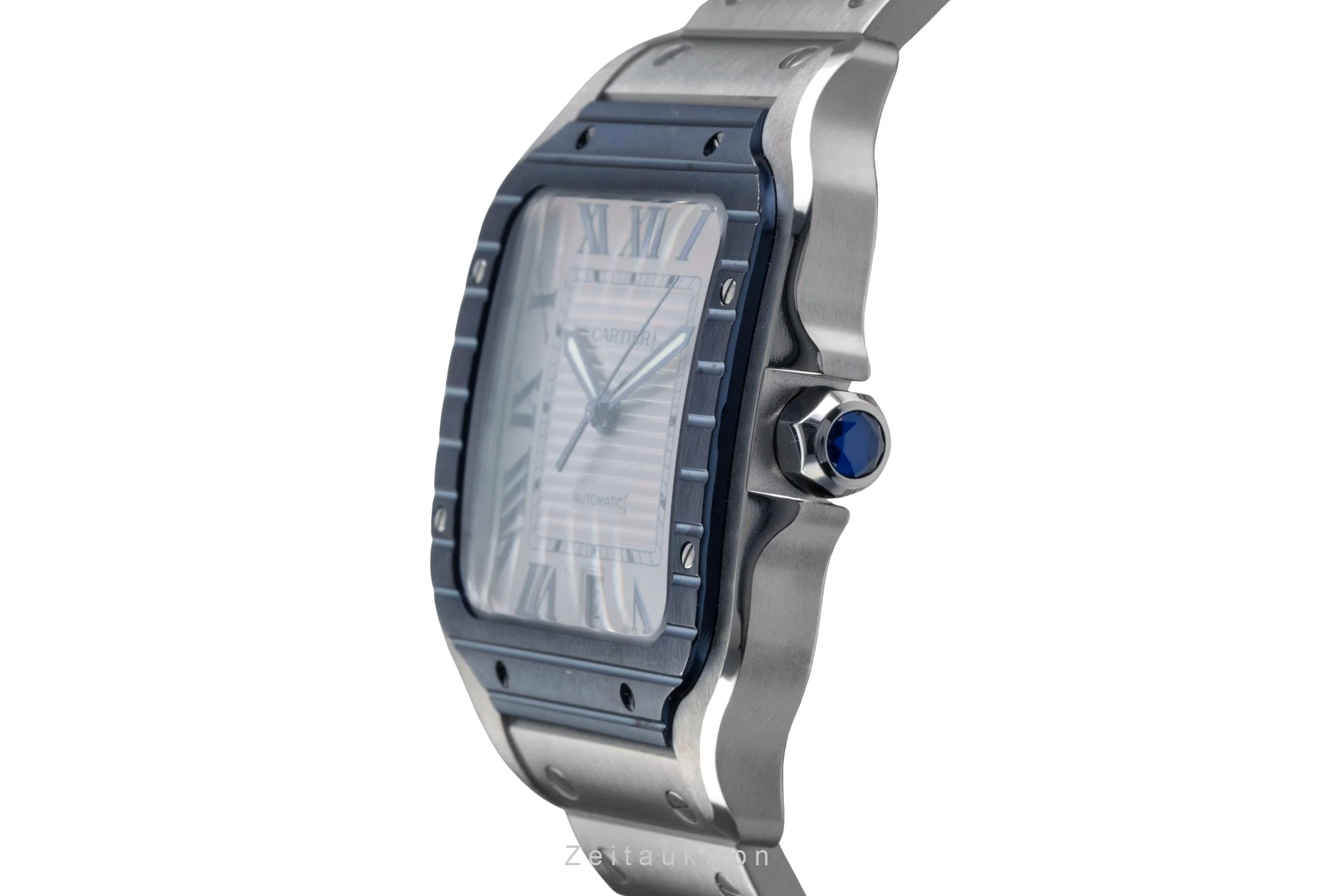 Cartier Santos steel automatic men's watch WSSA0047 LP: 9200EUR  [2502982] - Image 7
