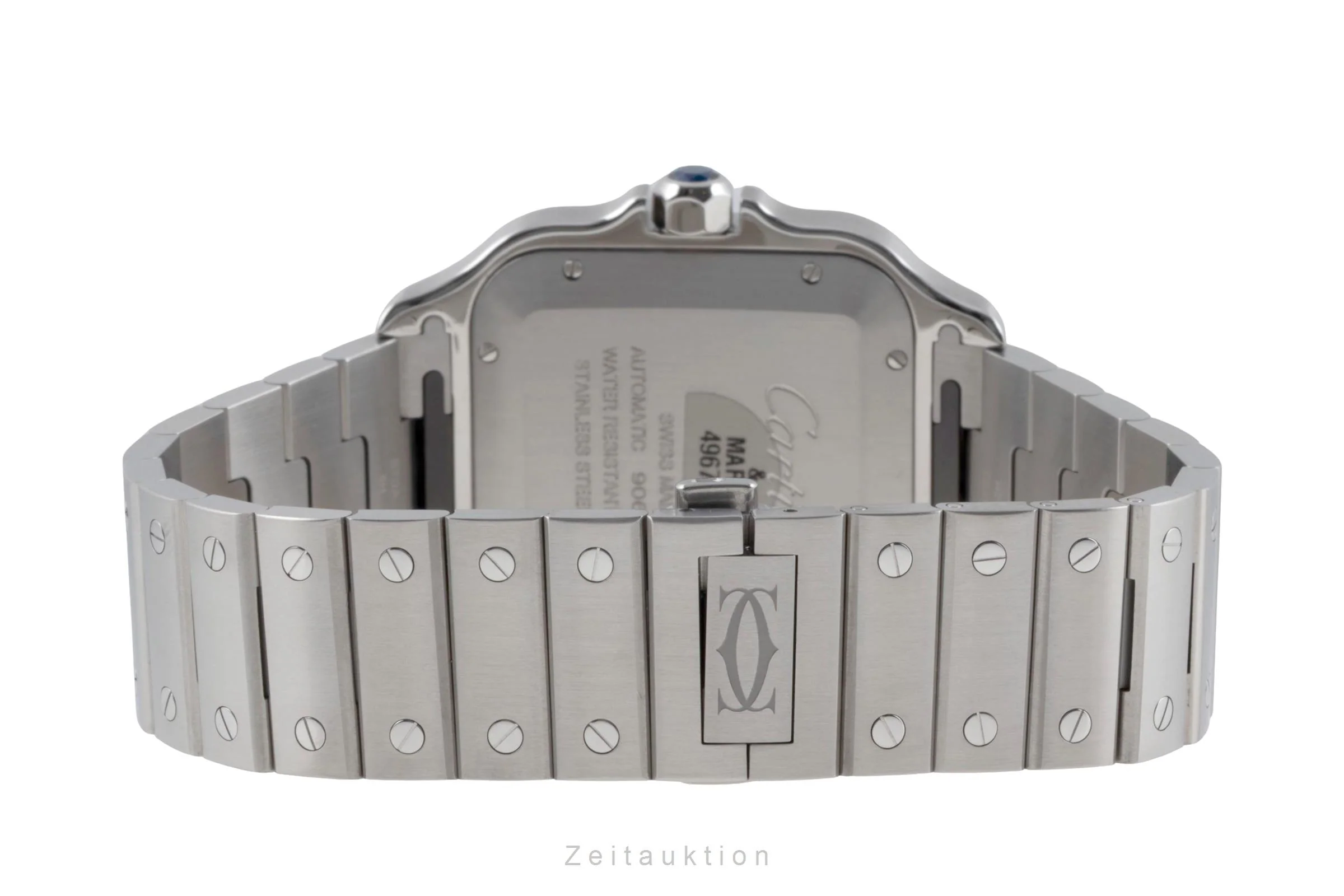 Cartier Santos steel automatic men's watch WSSA0047  [2601148] - Image 15