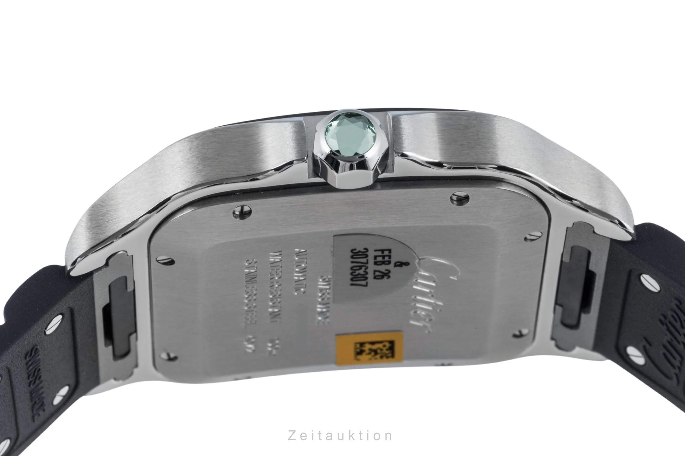 Cartier Santos steel automatic men's watch WSSA0055  [2402836] - Image 10