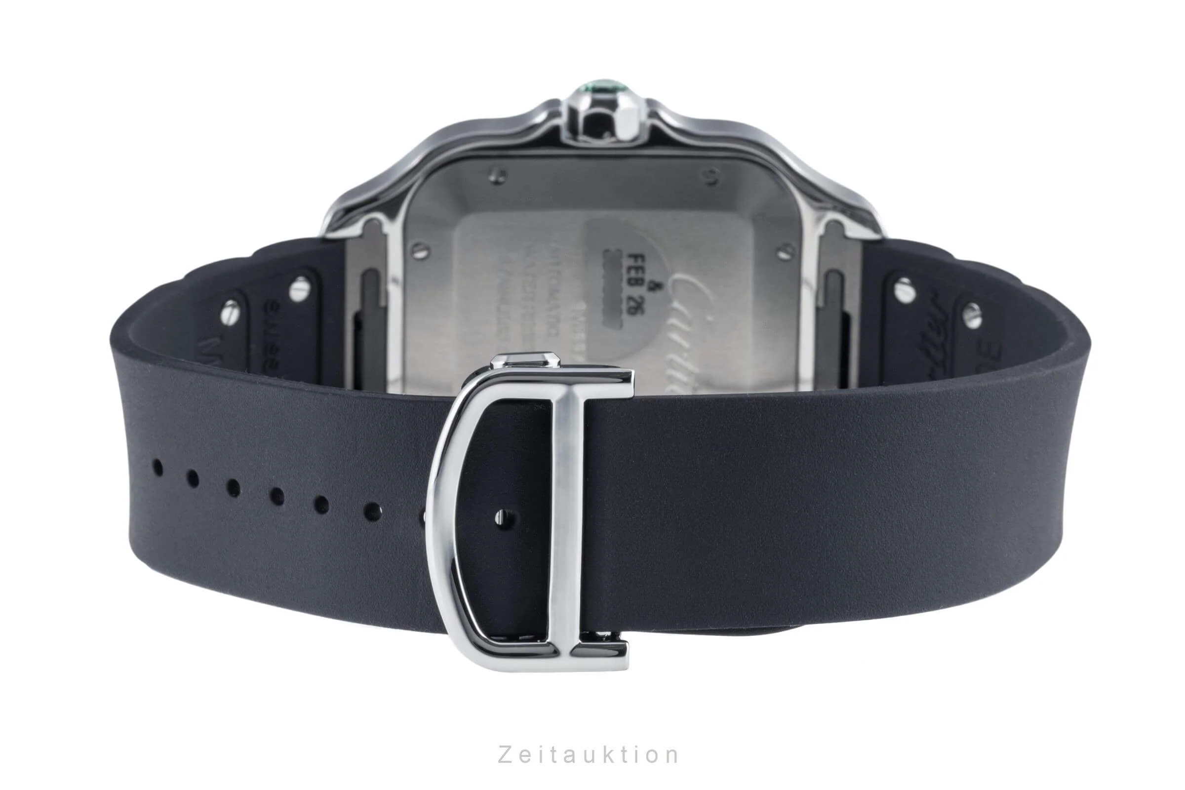 Cartier Santos steel automatic men's watch WSSA0055  [2402836] - Image 14