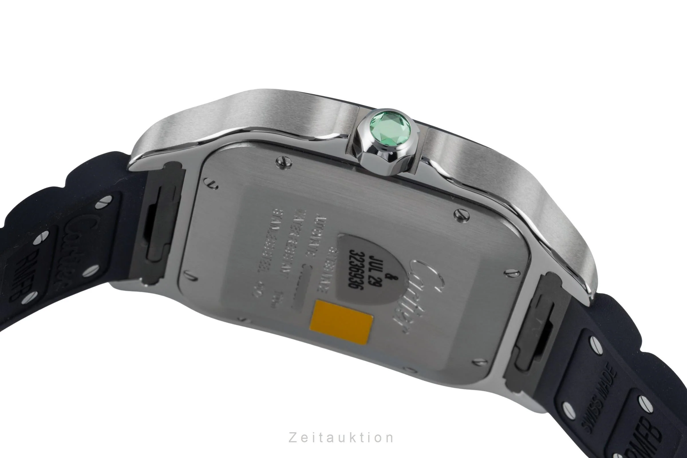 Cartier Santos steel automatic men's watch WSSA0055  [2600804] - Image 12