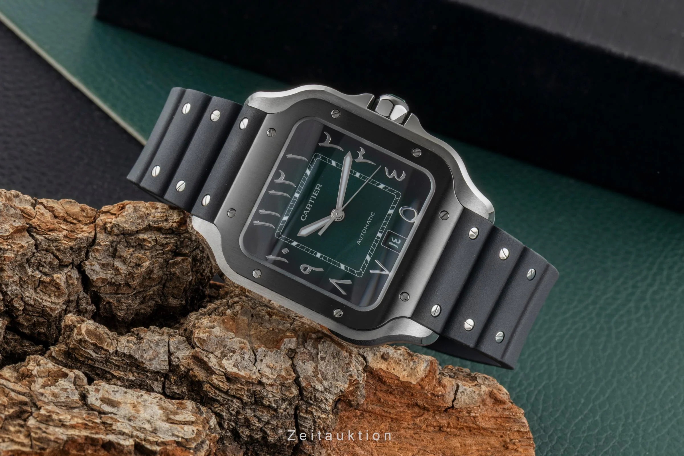 Cartier Santos steel automatic men's watch WSSA0055  [2600804] - Image 3