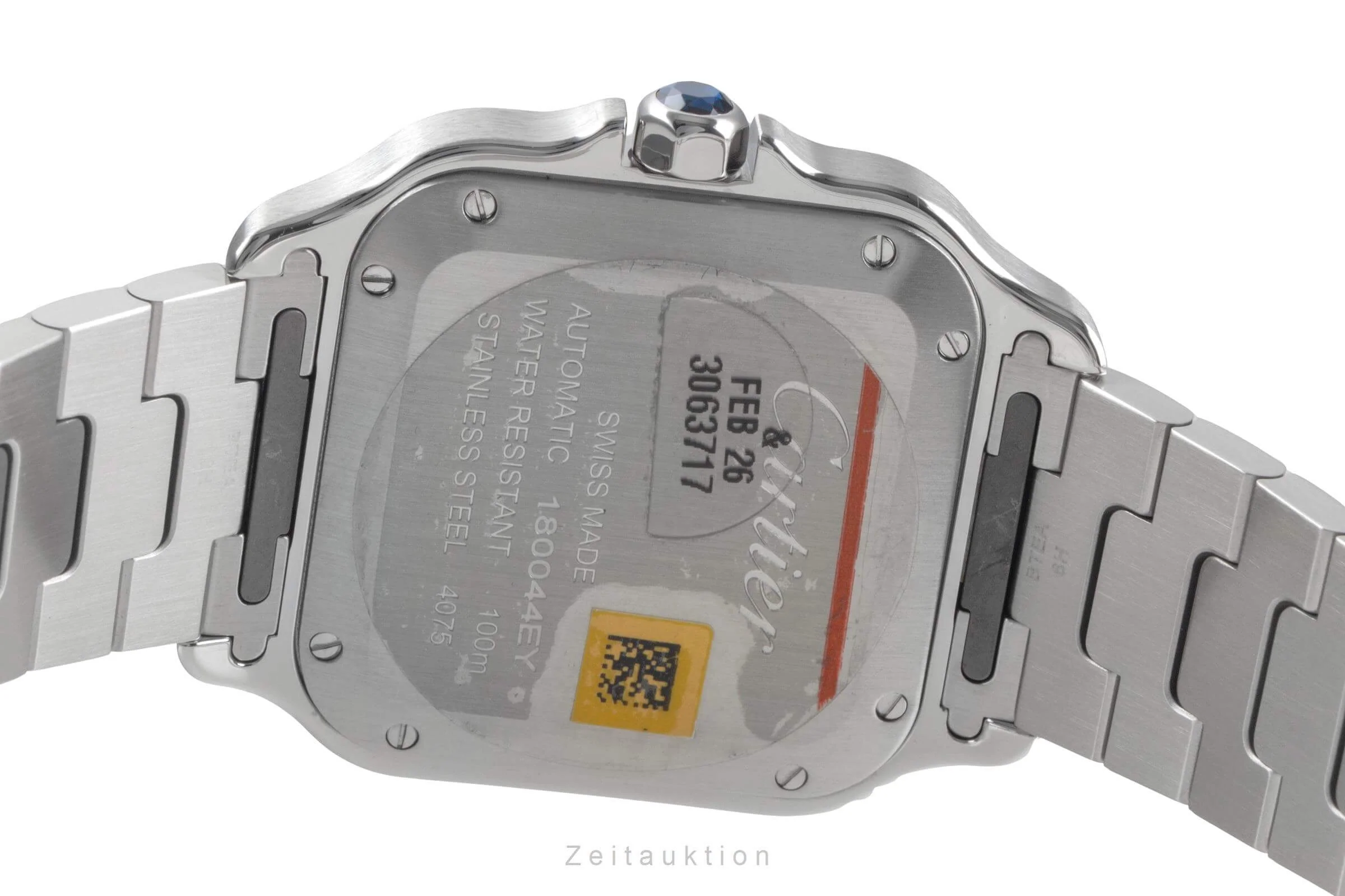 Cartier Santos steel automatic men's watch WSSA0061 LP: 7600EUR  [2501281] - Image 11