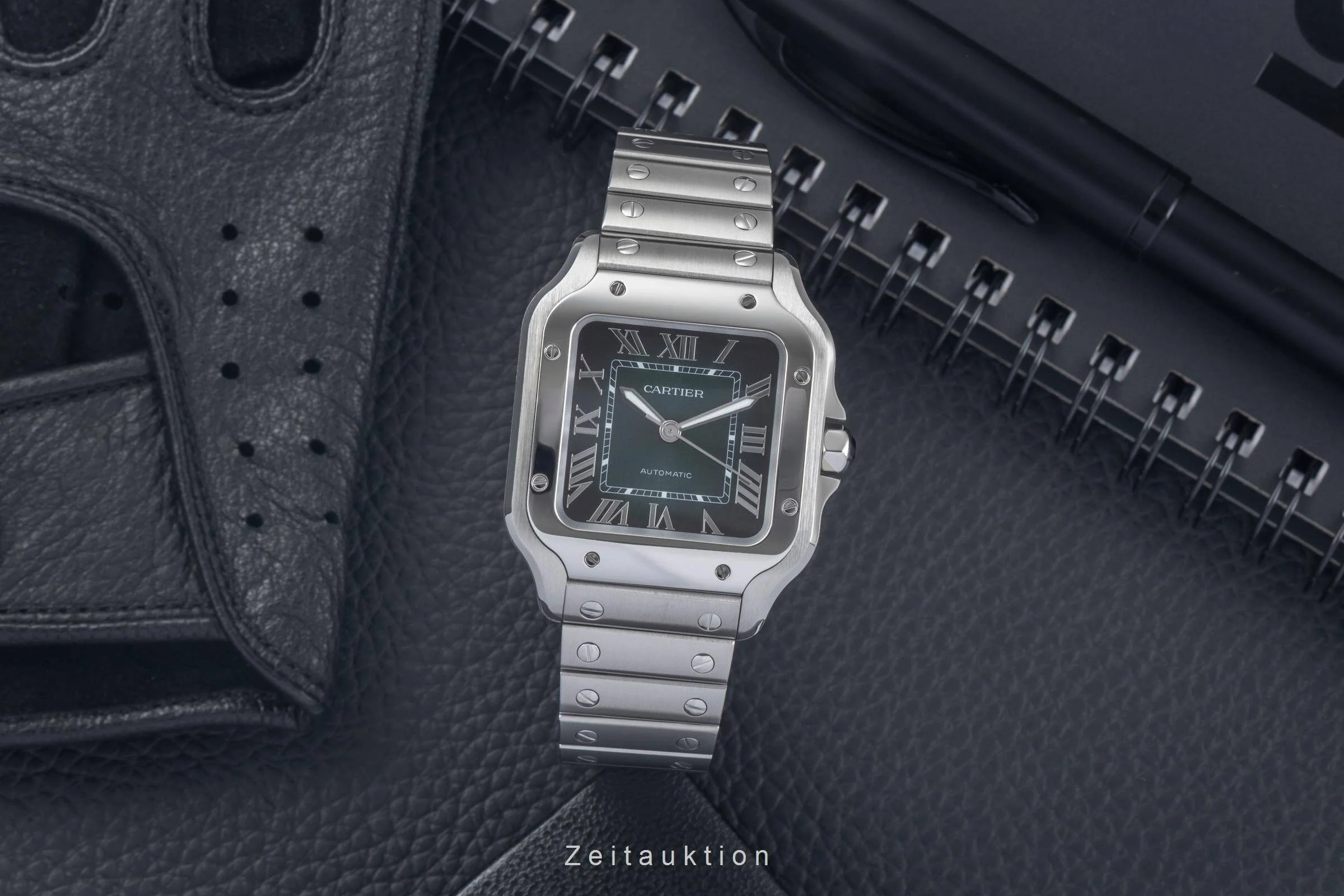 Cartier Santos steel automatic men's watch WSSA0061 LP: 7600EUR  [2501281] - Image 4