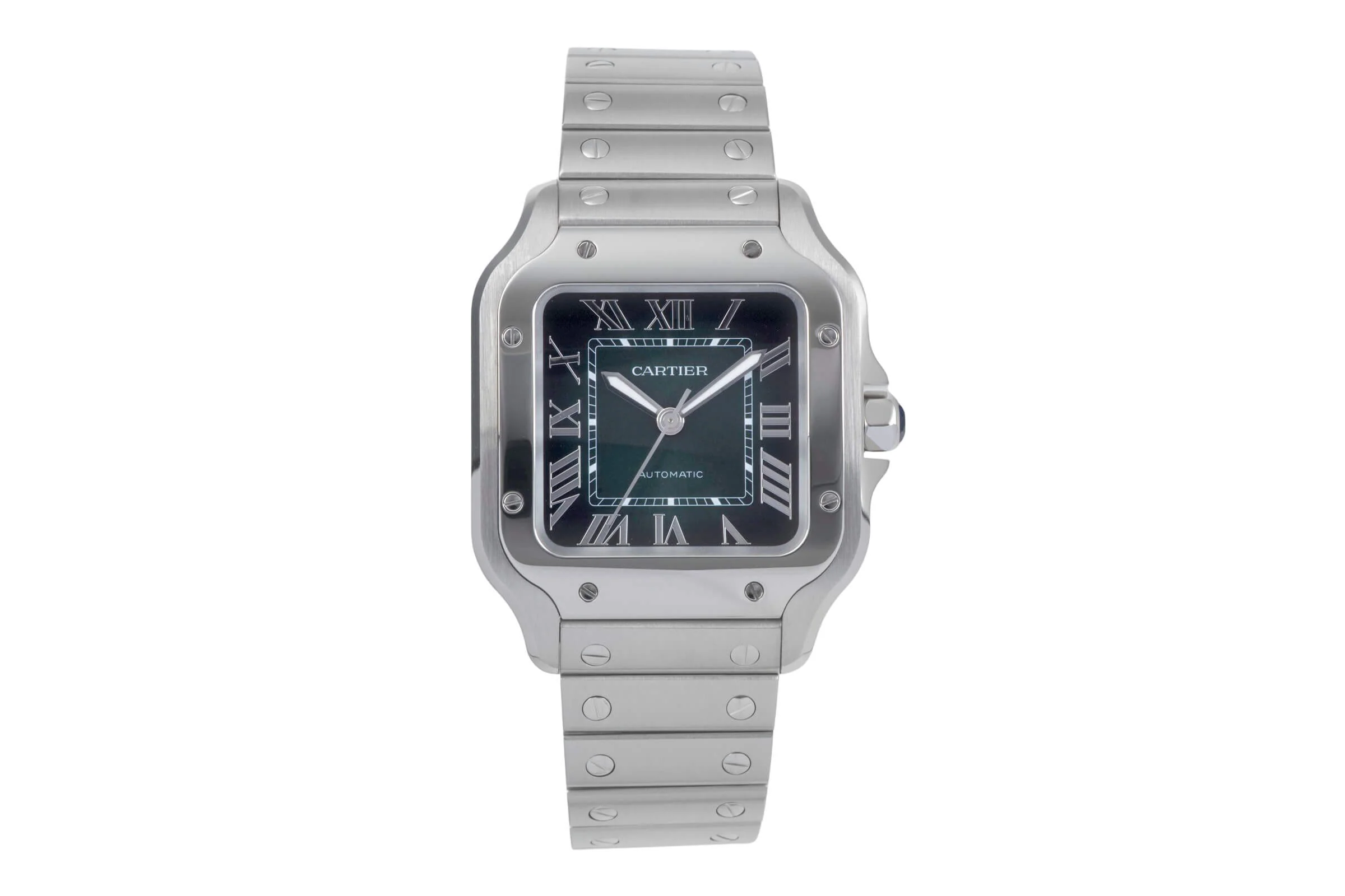 Cartier Santos steel automatic men's watch WSSA0061 LP: 7600EUR  [2501281] - Image 5