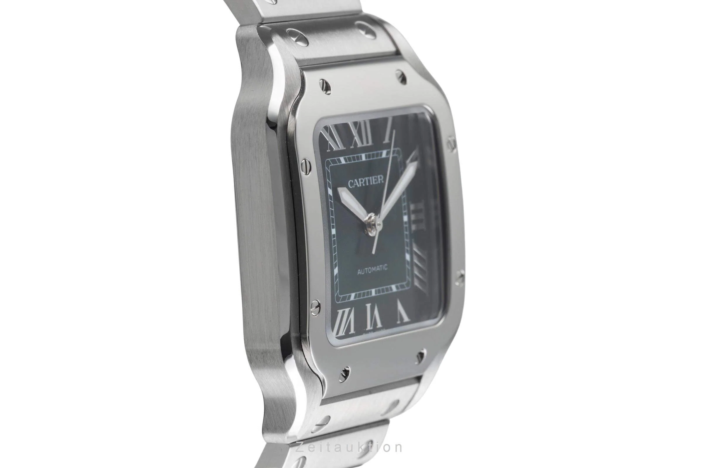 Cartier Santos steel automatic men's watch WSSA0061 LP: 7600EUR  [2501281] - Image 8