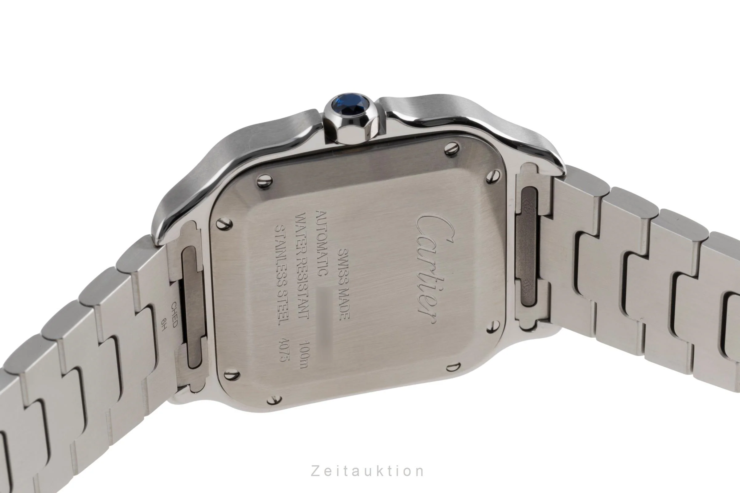 Cartier Santos steel automatic men's watch WSSA0061 LP: 8050EUR  [2503183] - Image 11
