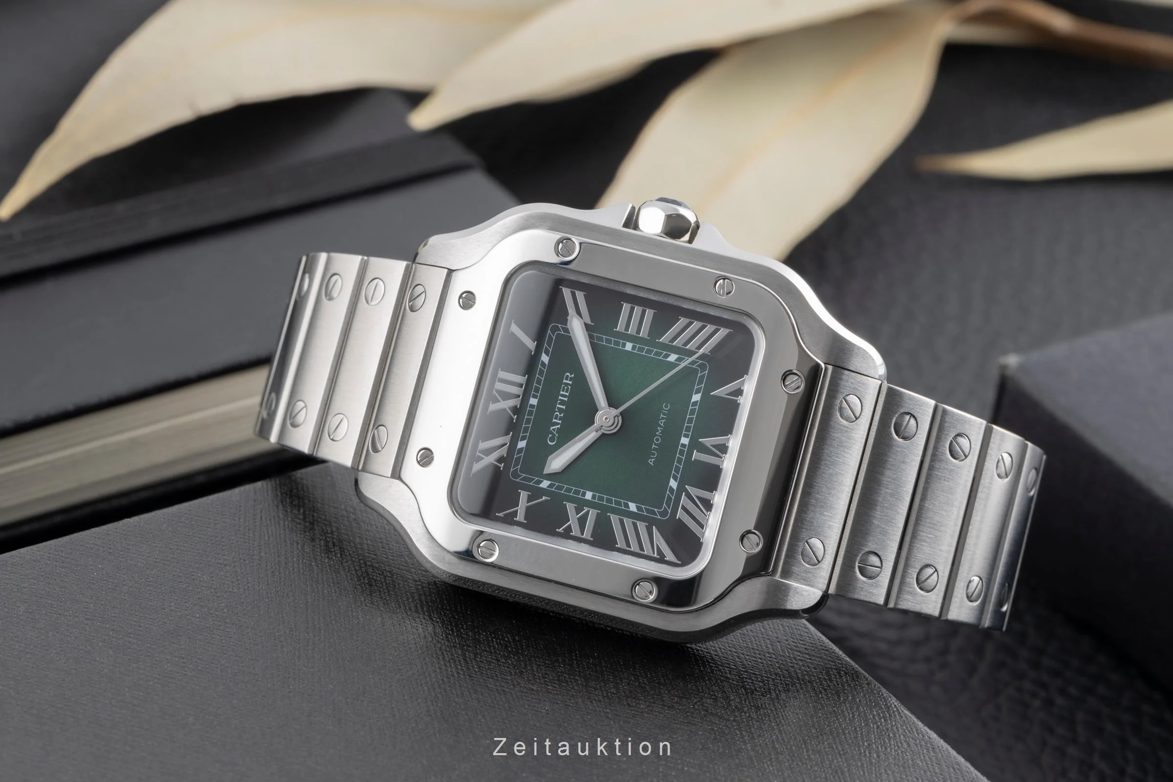 Cartier Santos steel automatic men's watch WSSA0061 LP: 8050EUR  [2503183] - Image 3