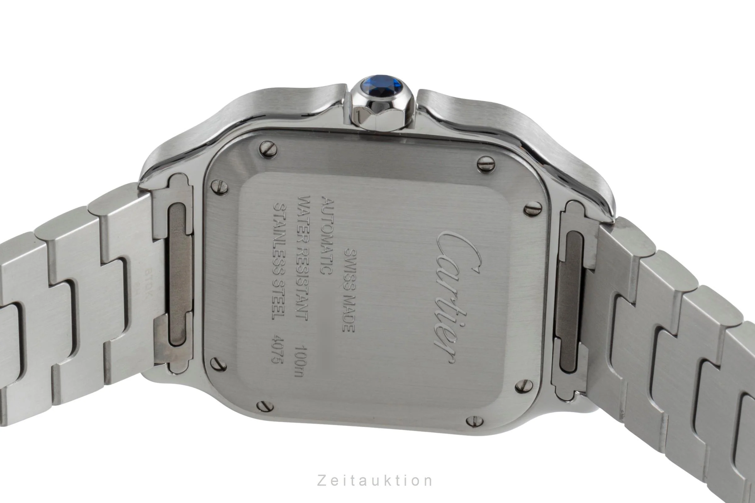 Cartier Santos steel automatic men's watch WSSA0061 LP: 8850EUR  [2507164] - Image 12