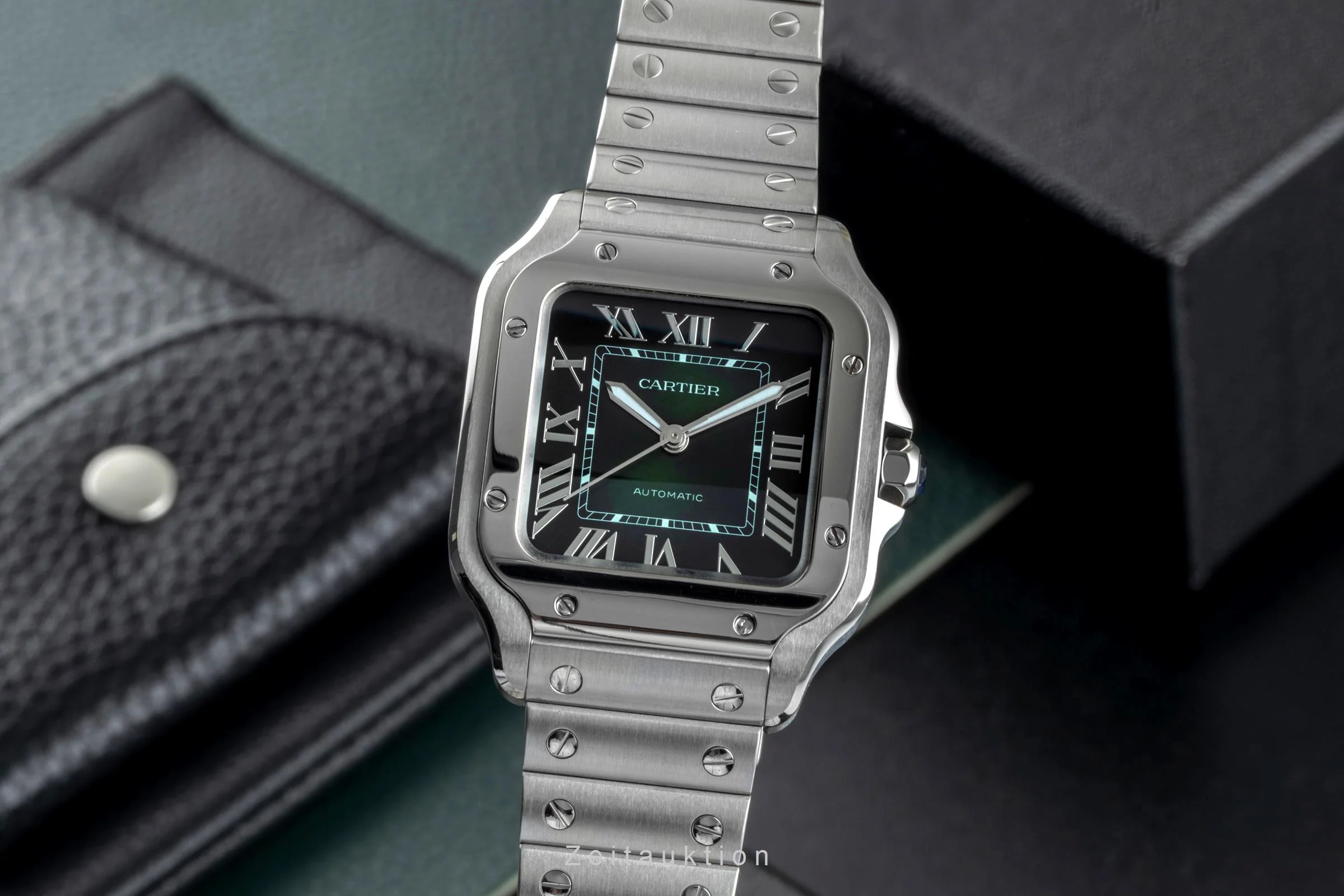 Cartier Santos steel automatic men's watch WSSA0061 LP: 8850EUR  [2507164] - Image 2