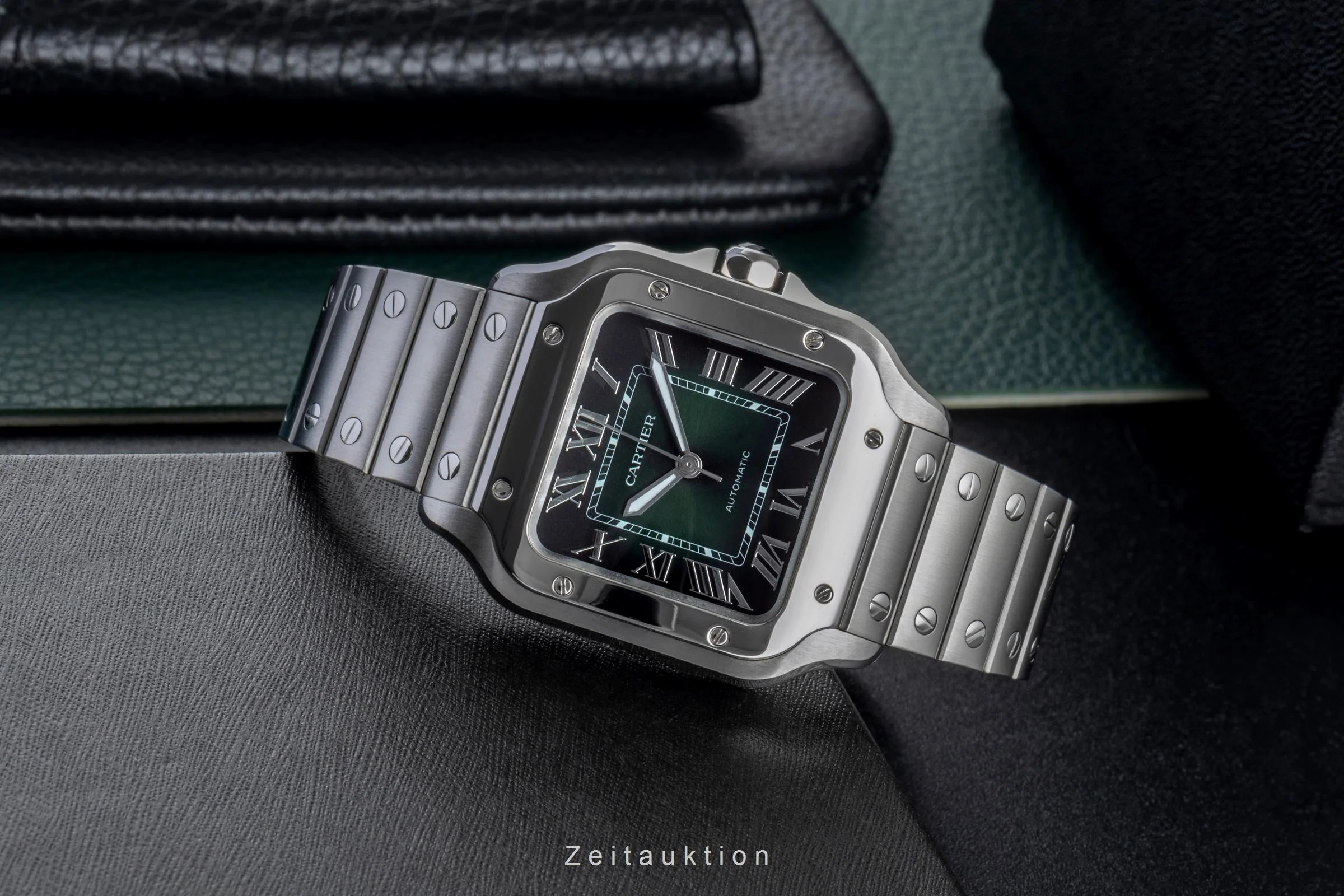 Cartier Santos steel automatic men's watch WSSA0061 LP: 8850EUR  [2507164] - Image 3