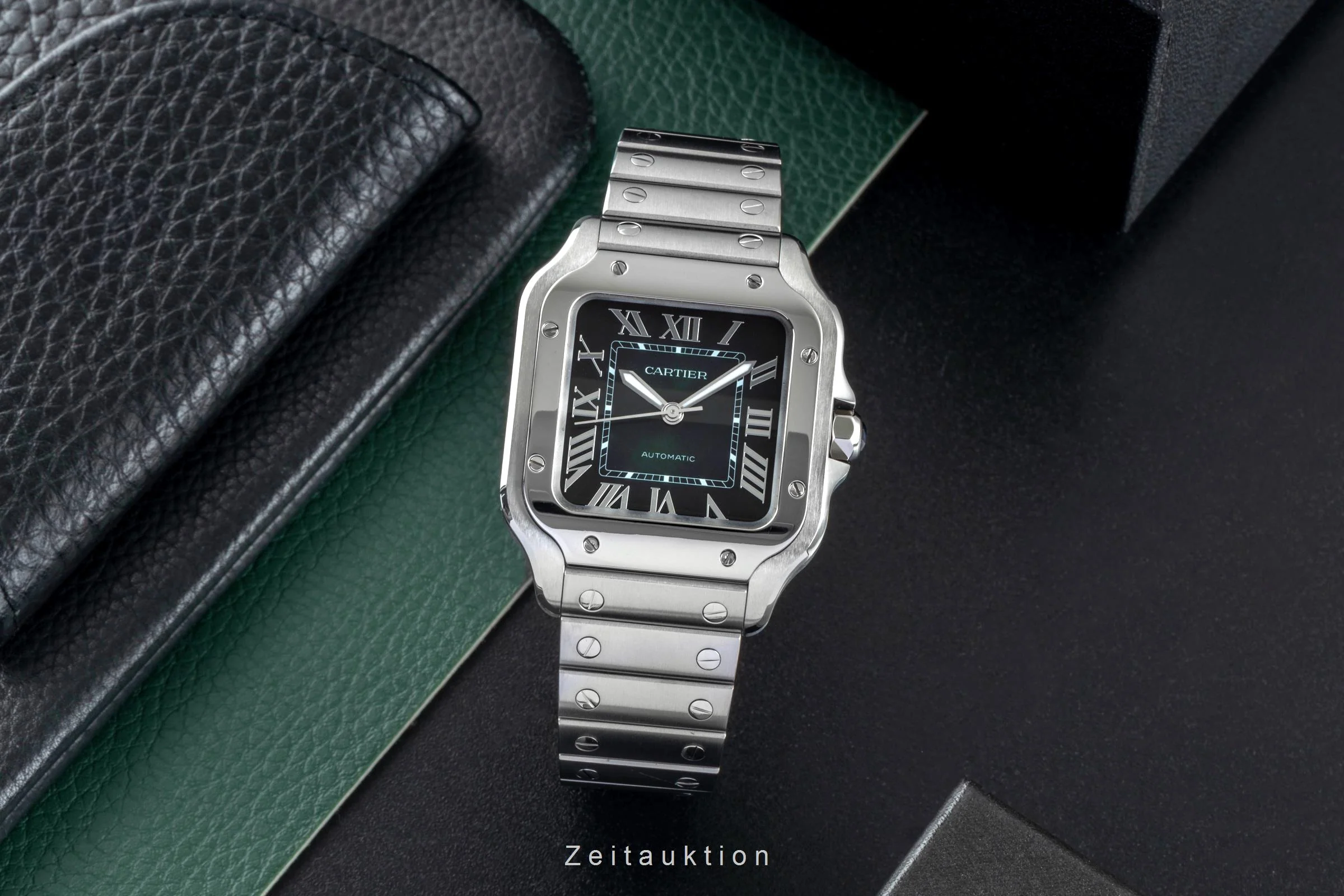 Cartier Santos steel automatic men's watch WSSA0061 LP: 8850EUR  [2507164] - Image 4