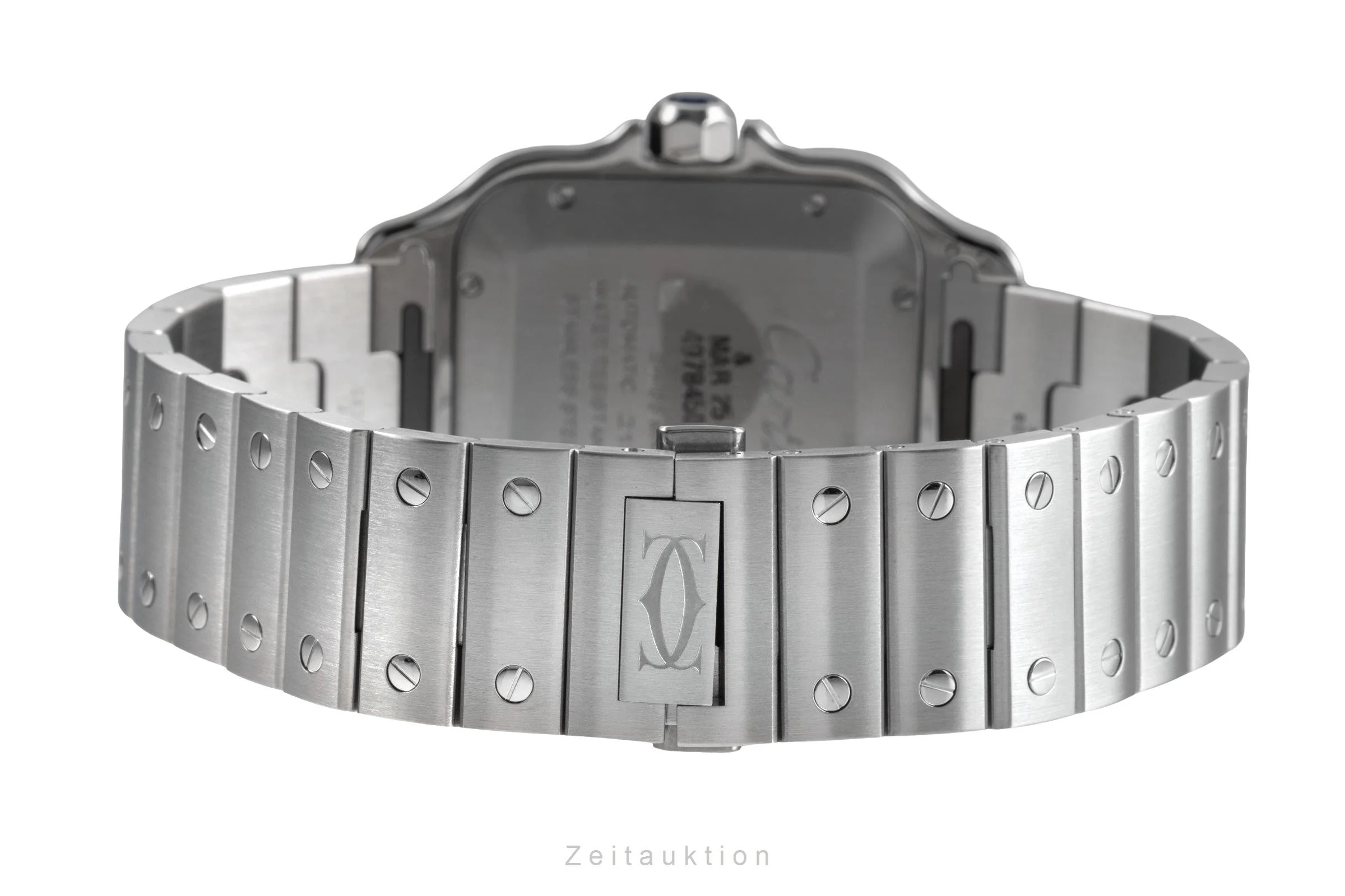 Cartier Santos steel automatic men's watch WSSA0062 LP: 8850EUR  [2504230] - Image 14