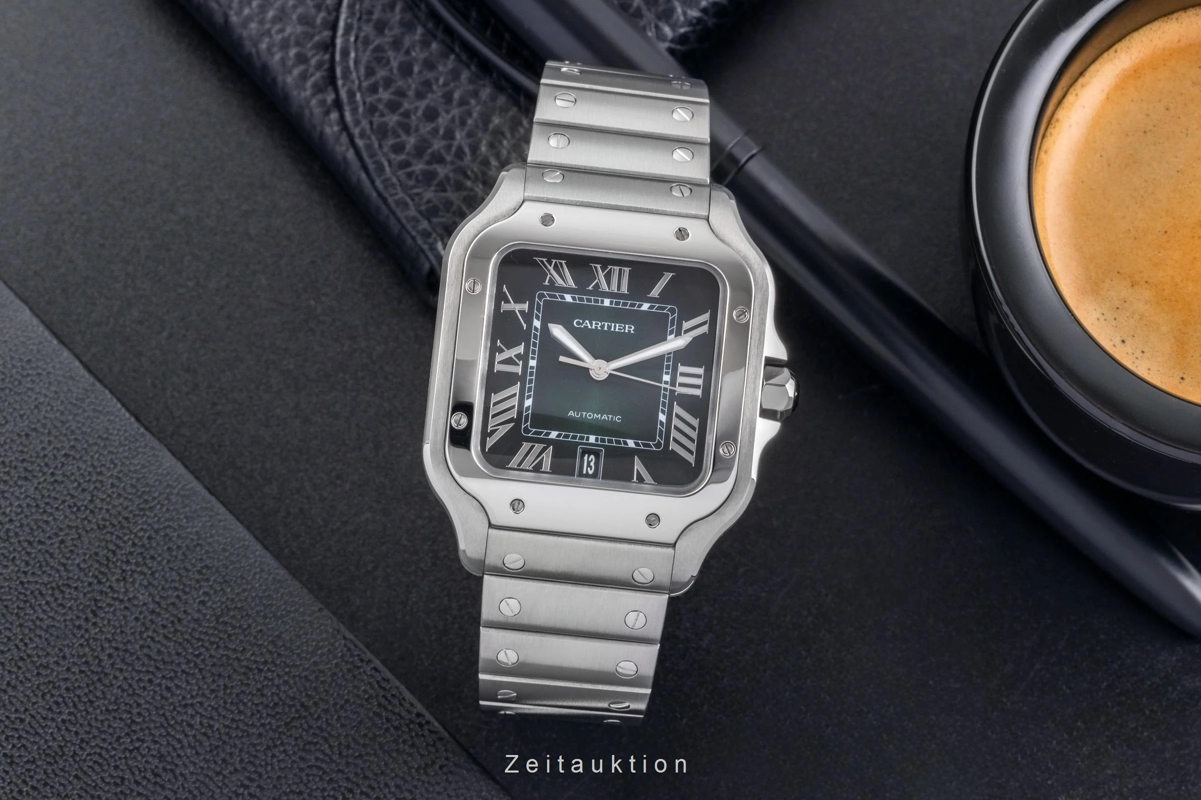 Cartier Santos steel automatic men's watch WSSA0062 LP: 8850EUR  [2504230] - Image 4