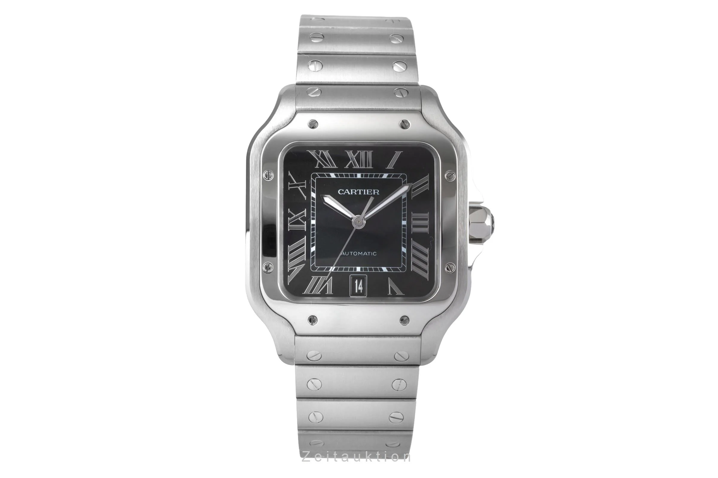 Cartier Santos steel automatic men's watch WSSA0062 LP: 8850EUR  [2504230] - Image 5