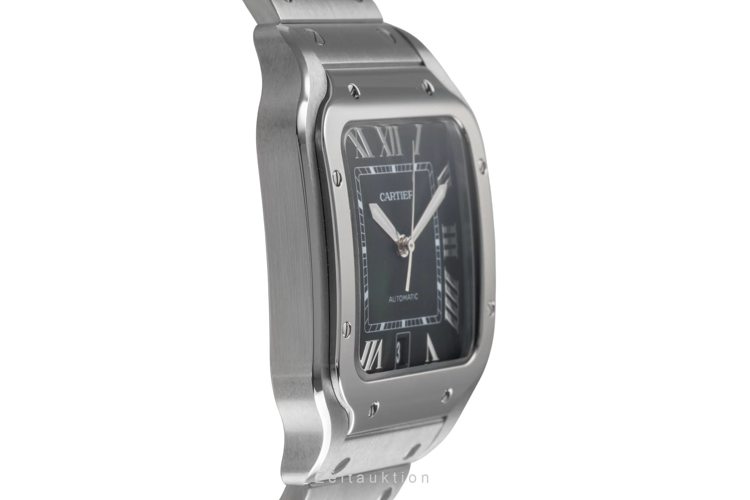Cartier Santos steel automatic men's watch WSSA0062 LP: 8850EUR  [2504230] - Image 8