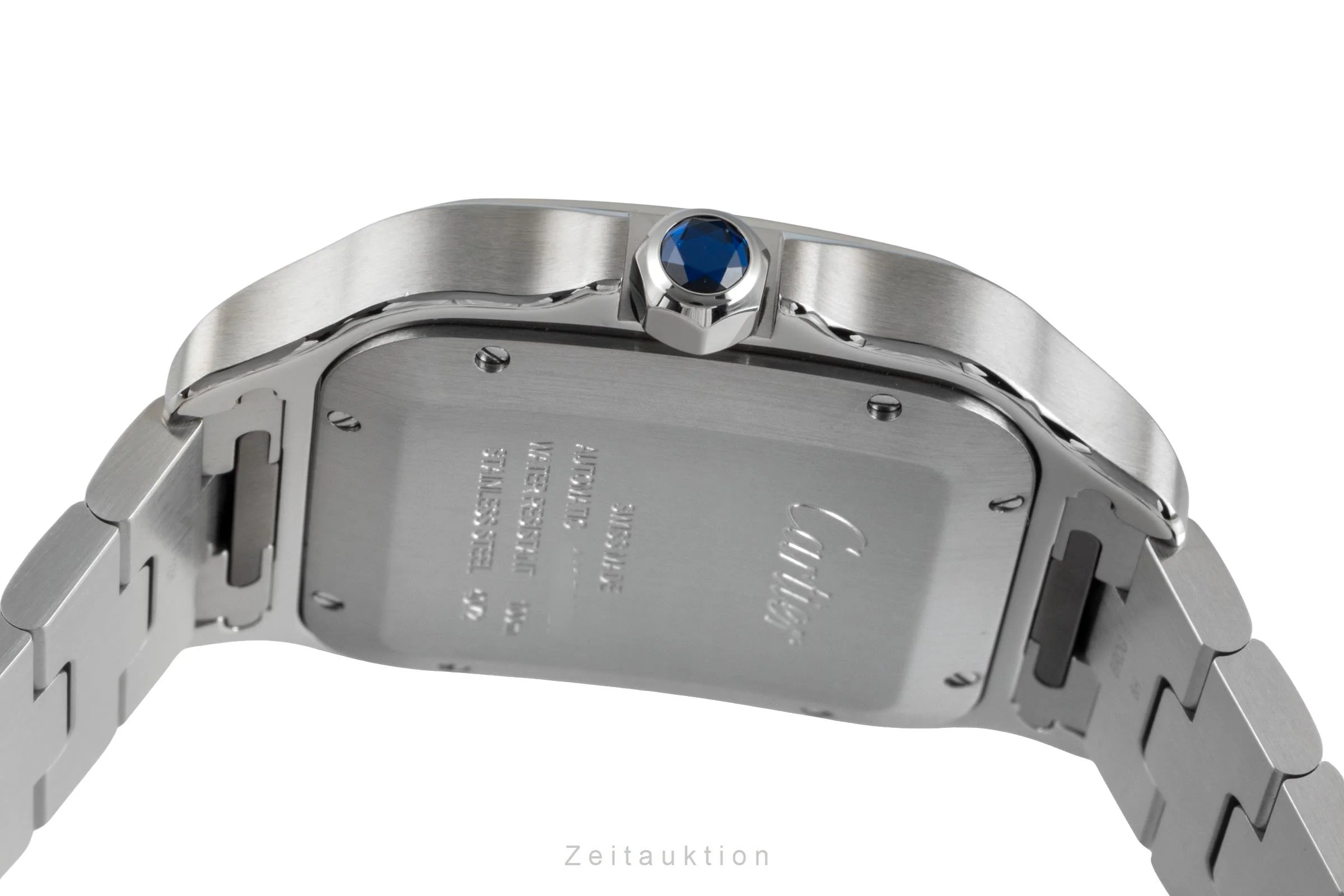 Cartier Santos steel automatic men's watch  WSSA0062 LP: 8850EUR  [2506924] - Image 12
