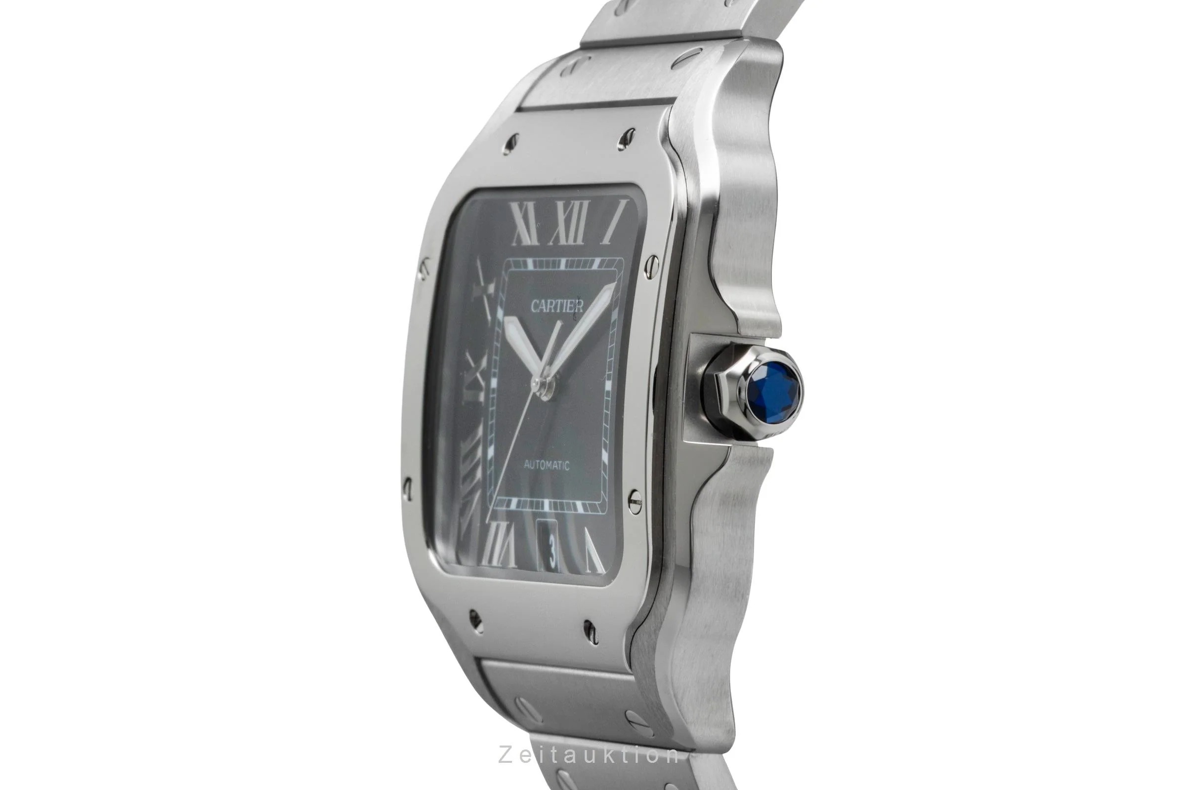 Cartier Santos steel automatic men's watch  WSSA0062 LP: 8850EUR  [2506924] - Image 7