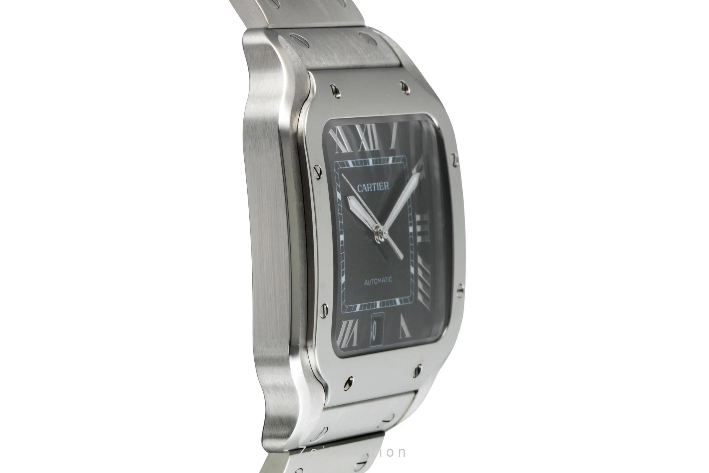 Cartier Santos steel automatic men's watch  WSSA0062 LP: 8850EUR  [2506924] - Image 8