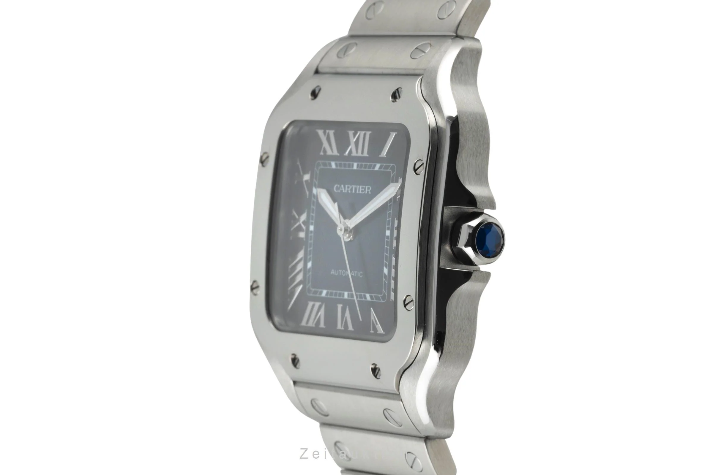 Cartier Santos steel automatic men's watch WSSA0063, 4075 LP: 7600EUR  [2400829] - Image 6