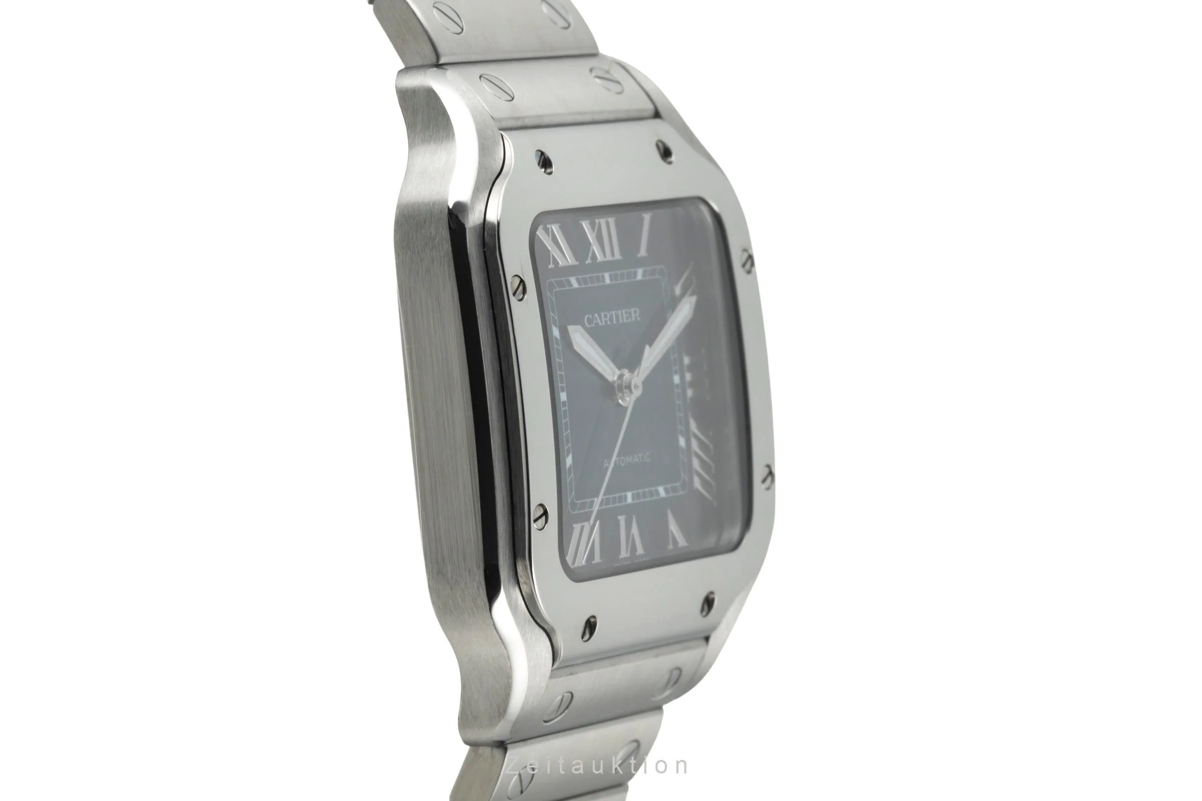 Cartier Santos steel automatic men's watch WSSA0063, 4075 LP: 7600EUR  [2400829] - Image 7