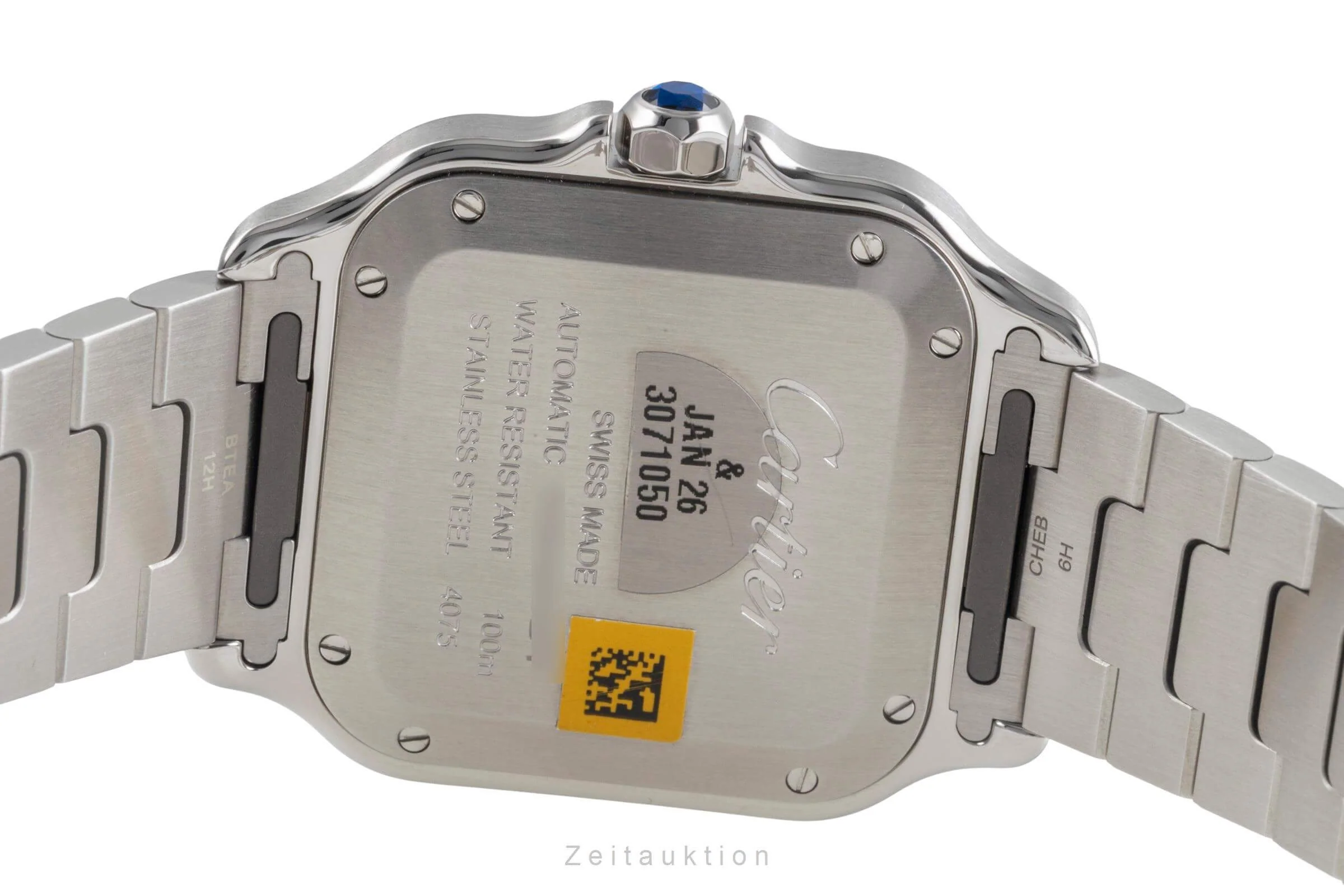Cartier Santos steel automatic men's watch WSSA0065 LP: 7600EUR  [2406604] - Image 10