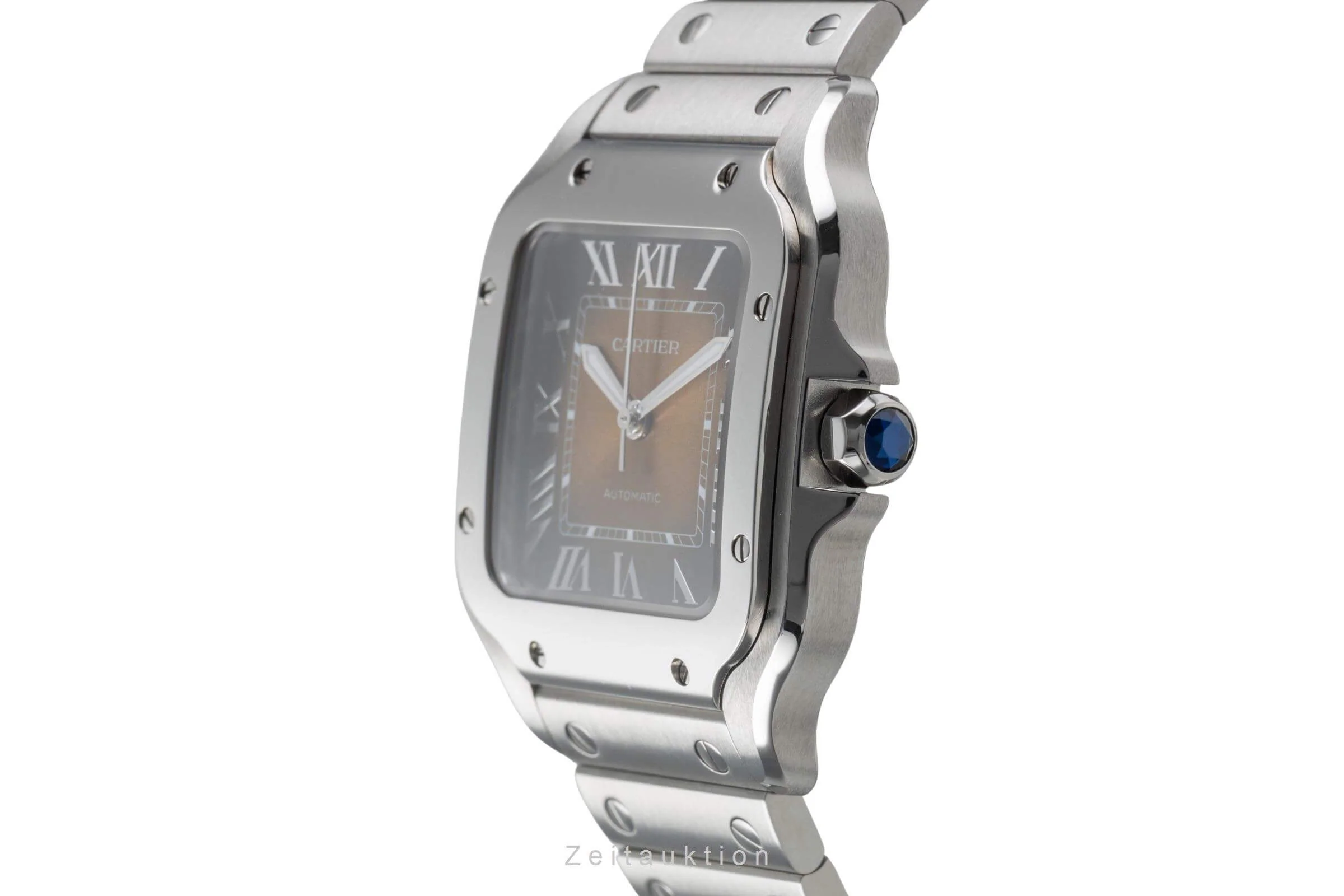 Cartier Santos steel automatic men's watch WSSA0065 LP: 7600EUR  [2406604] - Image 6