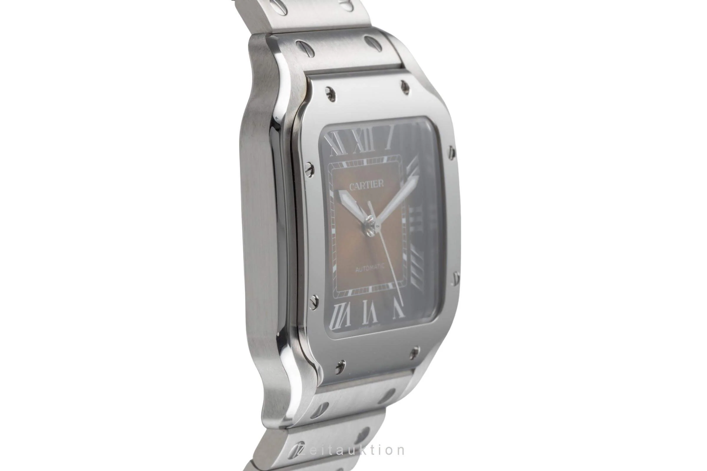 Cartier Santos steel automatic men's watch WSSA0065 LP: 7600EUR  [2406604] - Image 7