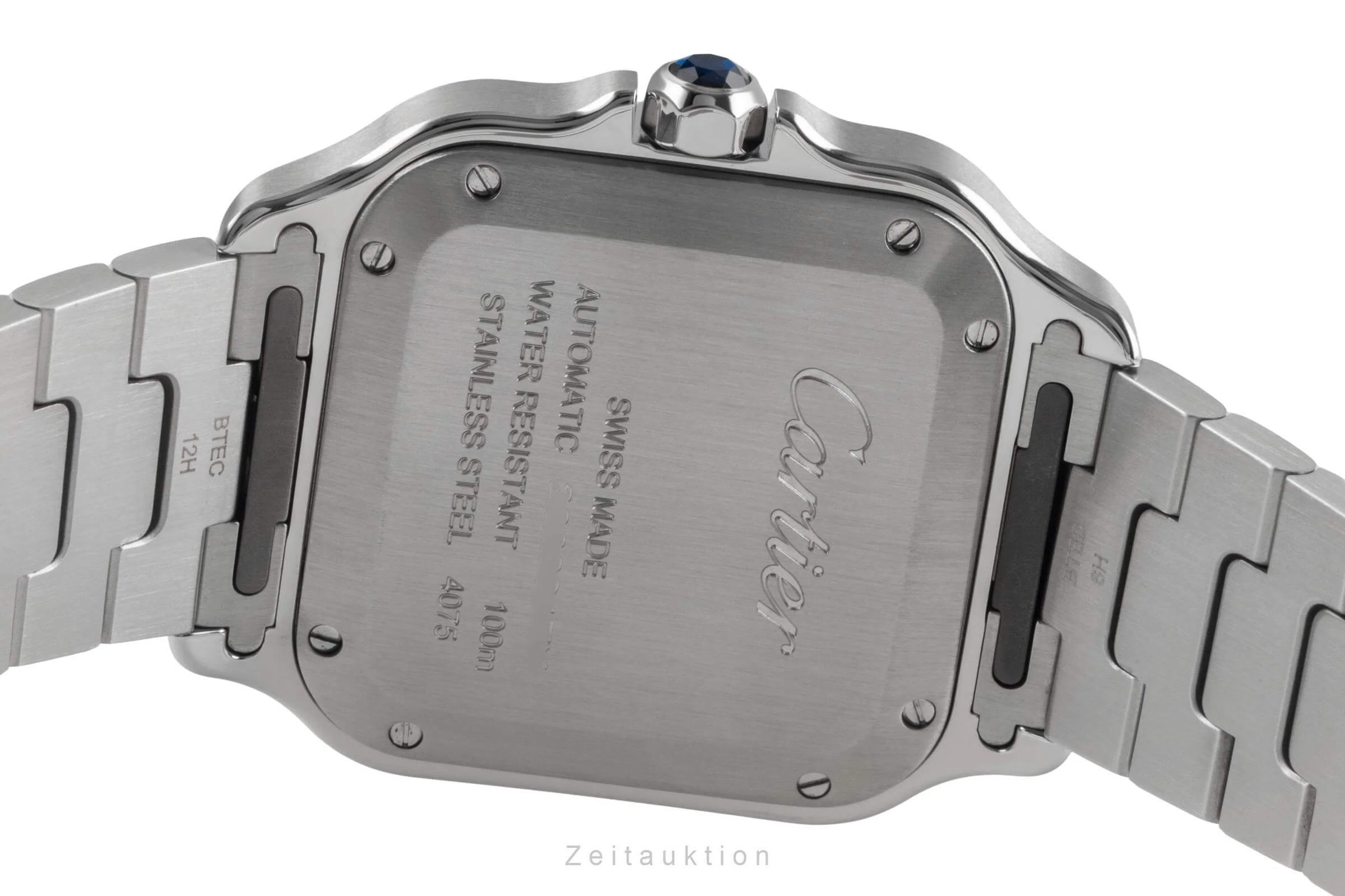 Cartier Santos steel automatic men's watch WSSA0065 LP: 7600EUR  [2500948] - Image 10