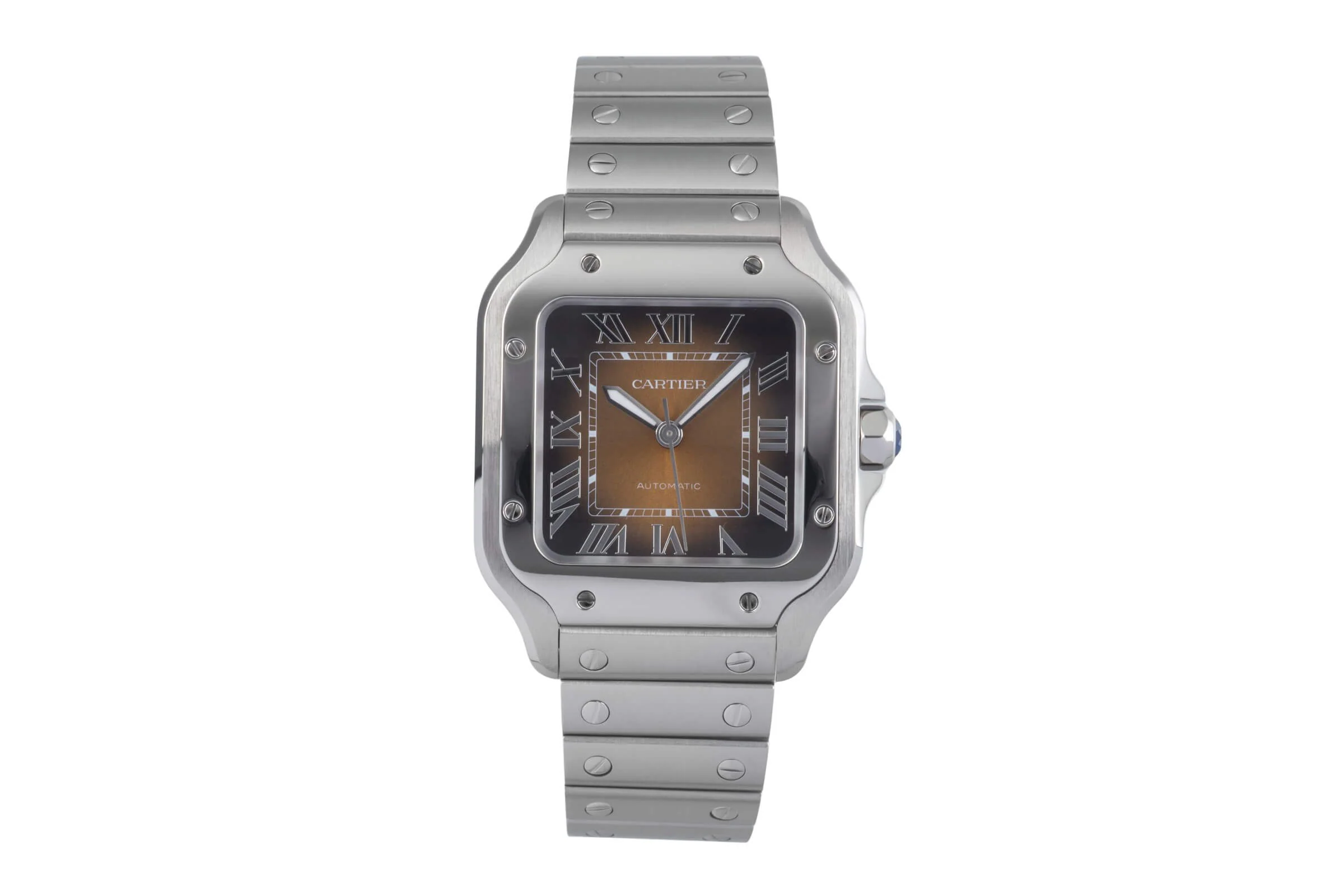 Cartier Santos steel automatic men's watch WSSA0065 LP: 7600EUR  [2500948] - Image 5