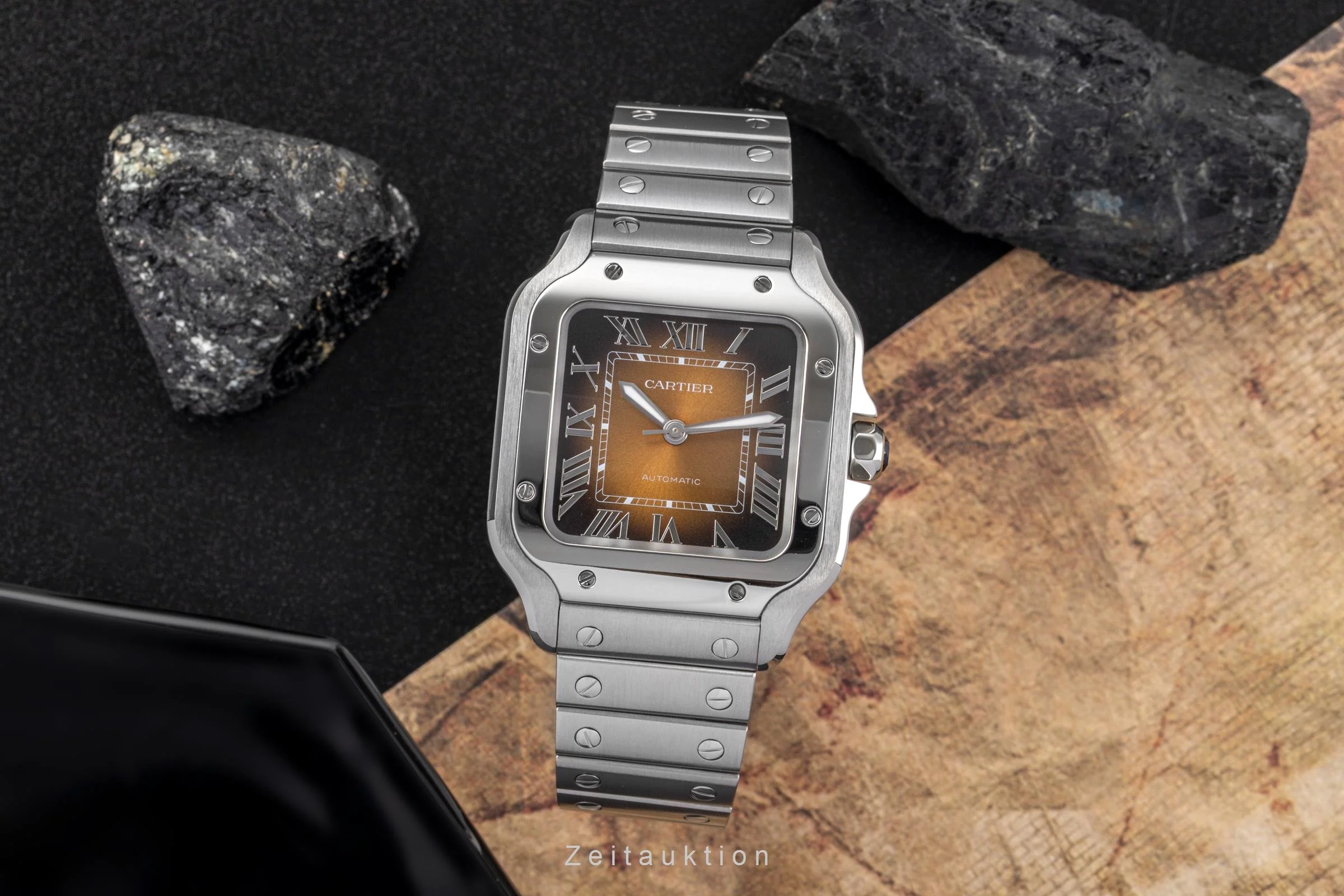 Cartier Santos steel automatic men's watch WSSA0065 LP: 8850EUR  [2503307] - Image 4