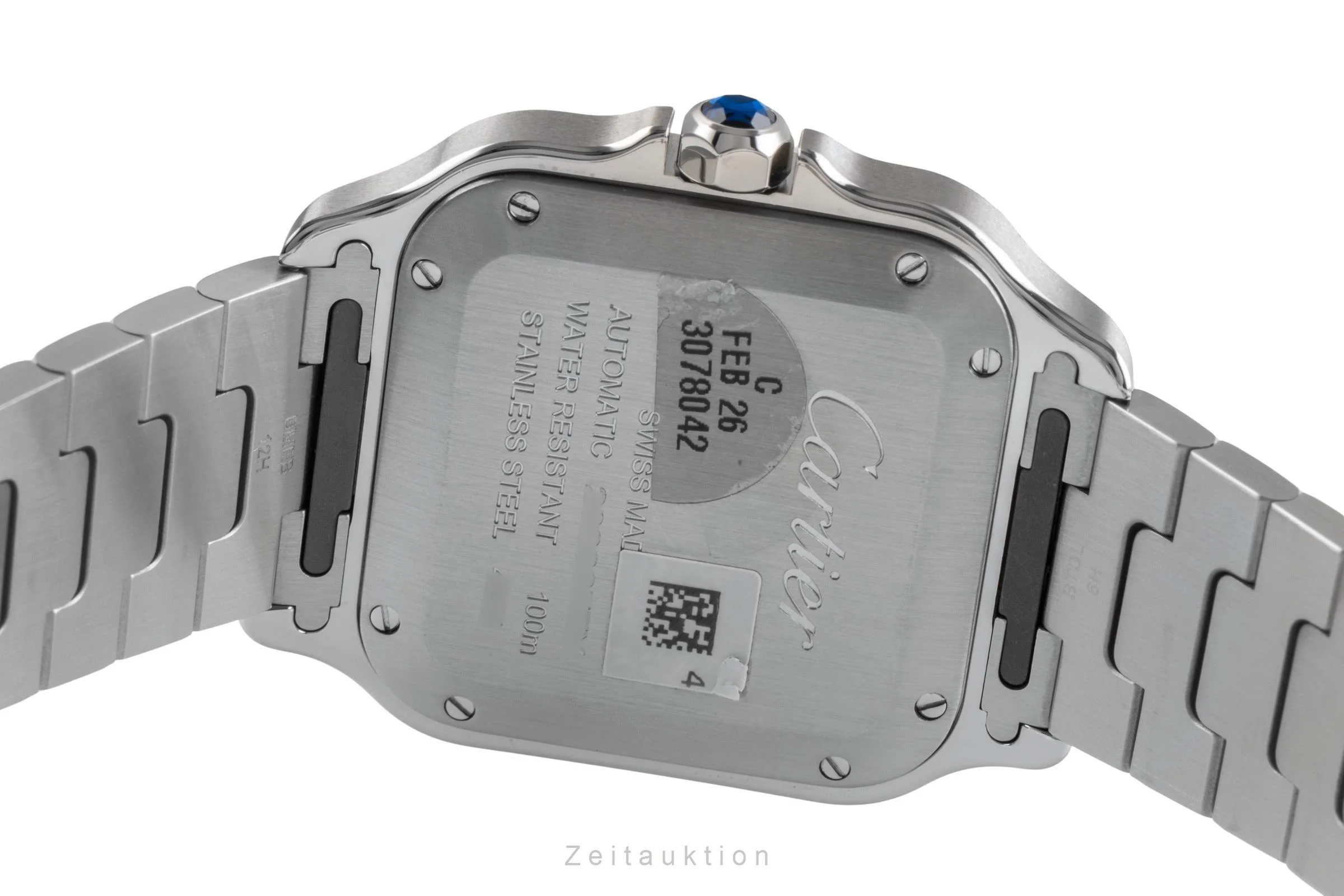 Cartier Santos steel automatic men's watch WSSA0065 LP: 8850EUR  [2503516] - Image 11