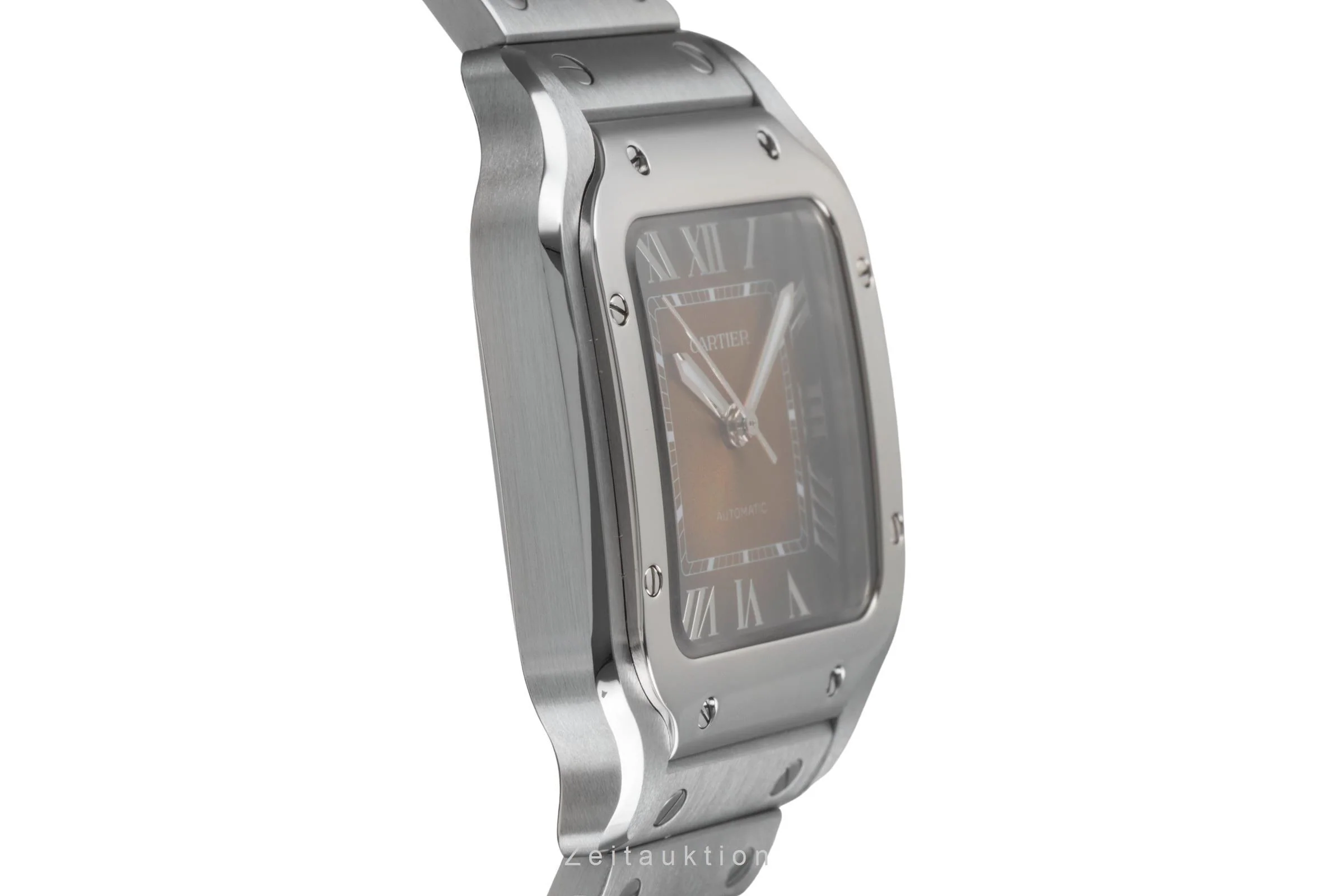 Cartier Santos steel automatic men's watch WSSA0065 LP: 8850EUR  [2503516] - Image 8