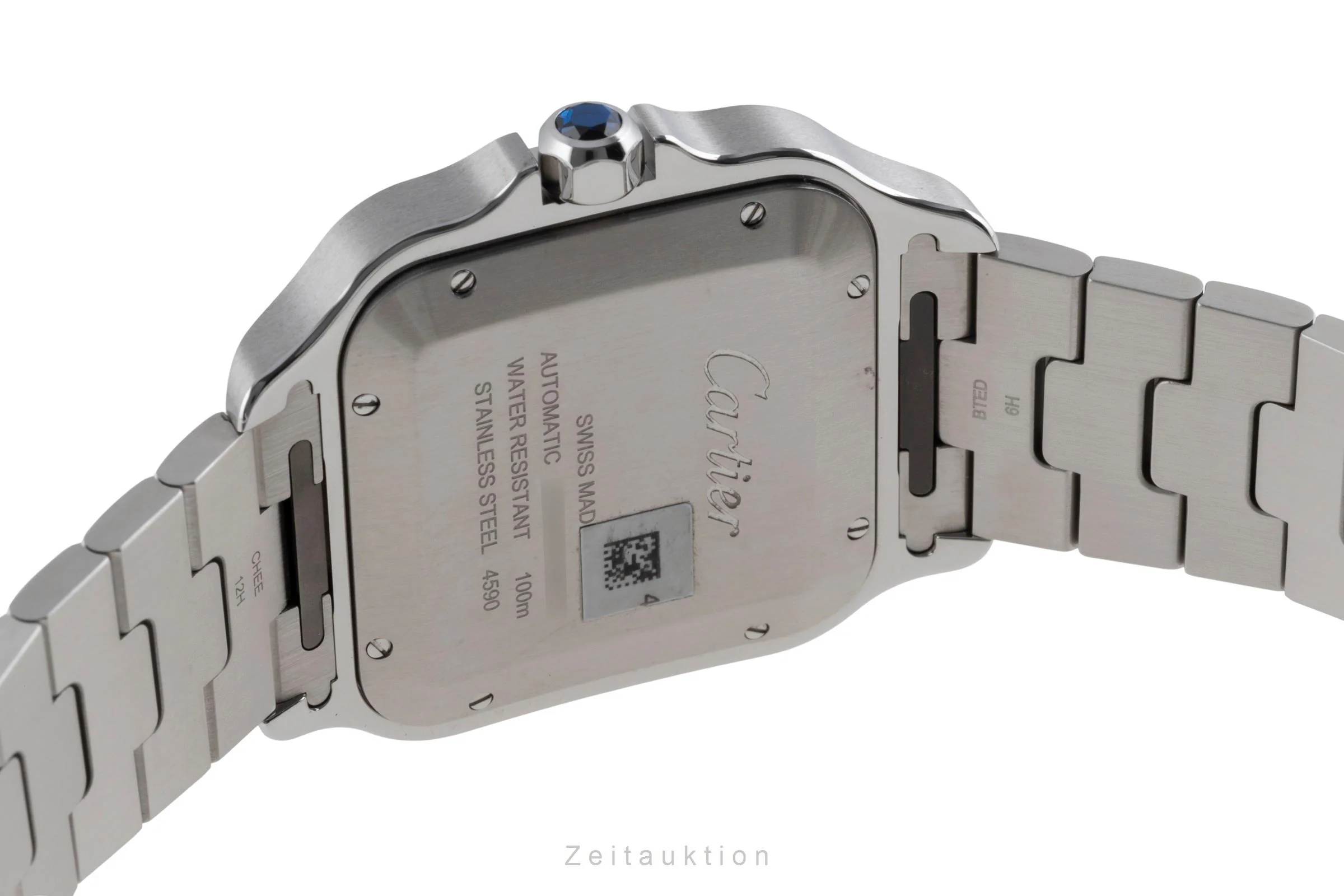 Cartier Santos steel automatic men's watch WSSA0076 LP: 10500EUR  [2504723] - Image 11