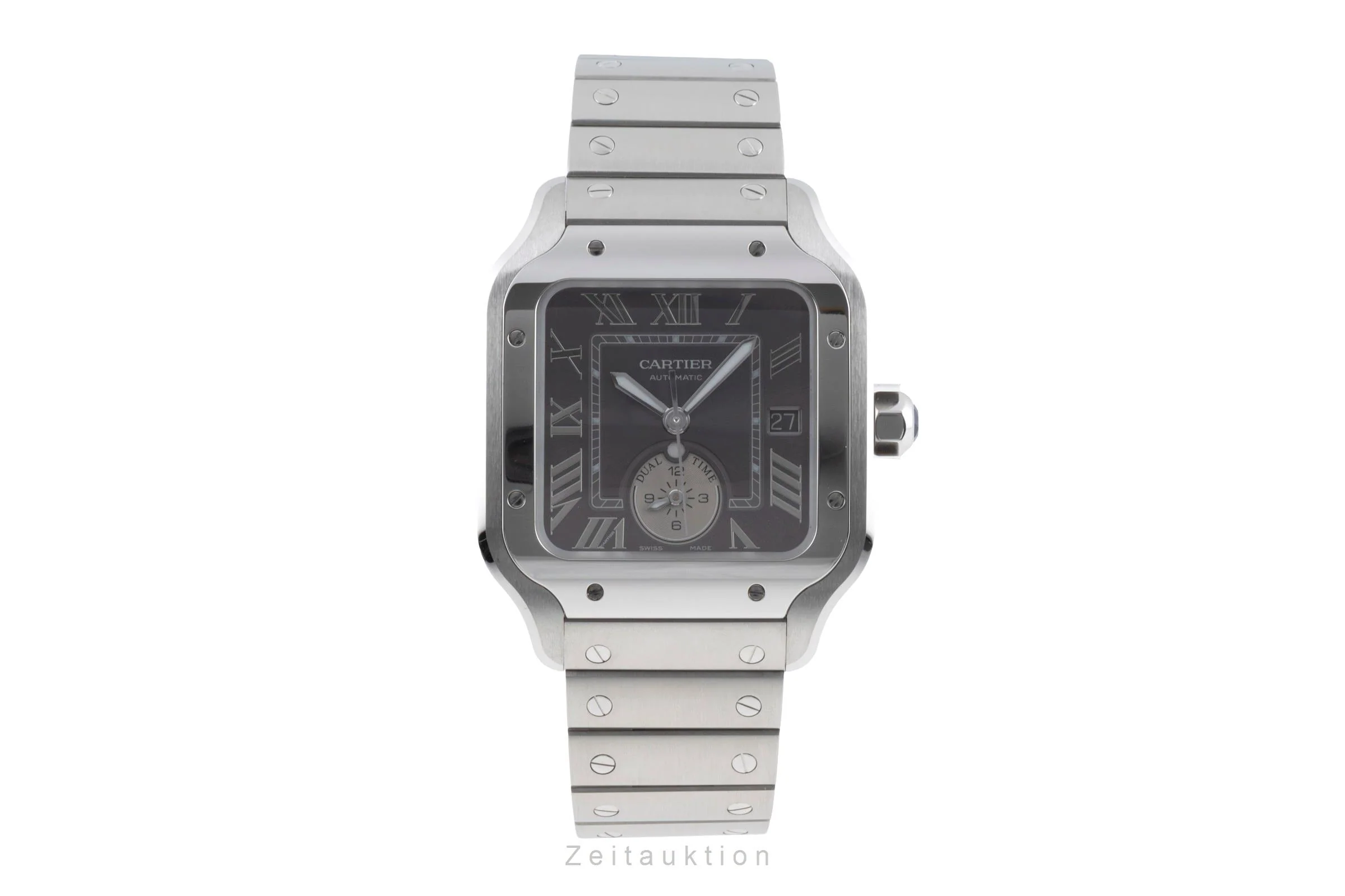 Cartier Santos steel automatic men's watch WSSA0076 LP: 10500EUR  [2504723] - Image 5