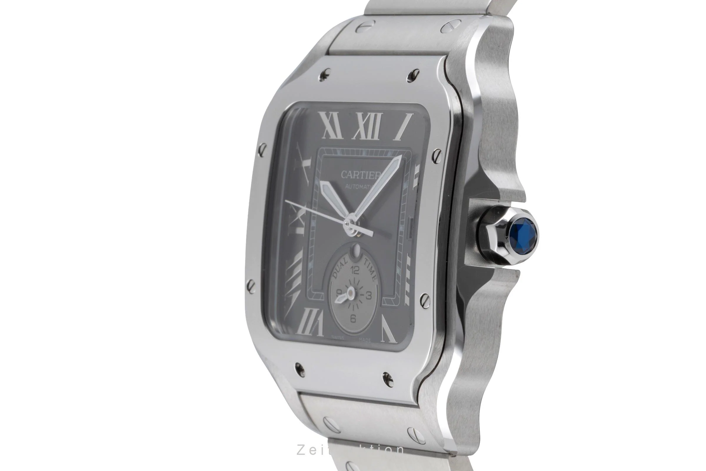 Cartier Santos steel automatic men's watch WSSA0076 LP: 10500EUR  [2504723] - Image 7