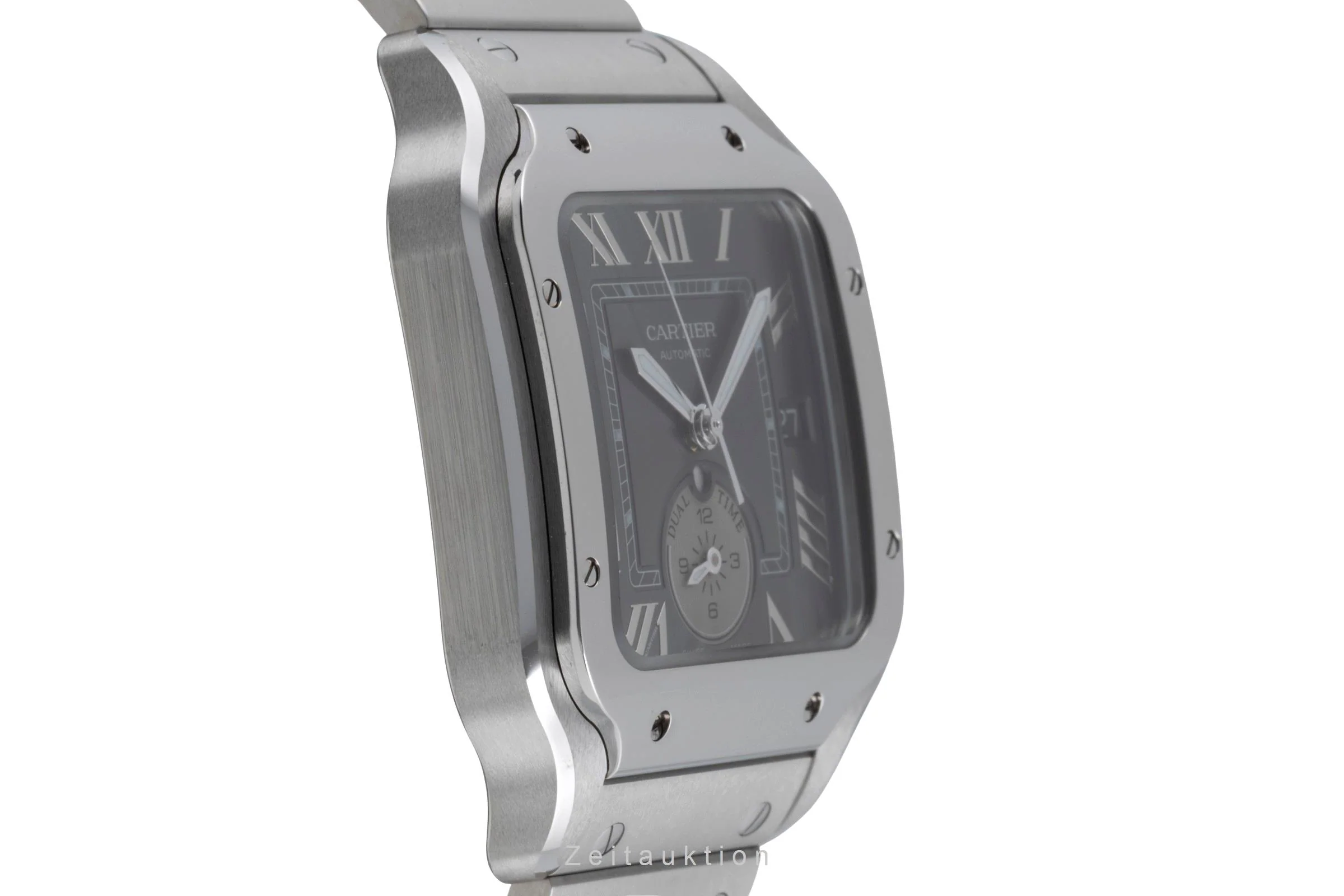 Cartier Santos steel automatic men's watch WSSA0076 LP: 10500EUR  [2504723] - Image 8