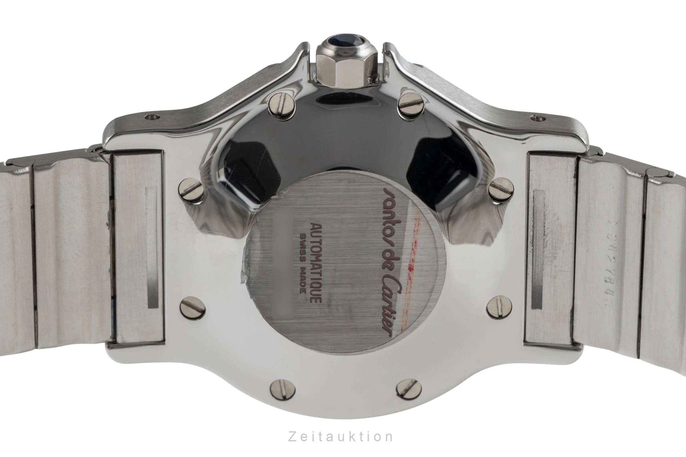 Cartier Santos steel automatic unisex 2965, 81037188  [2503897] - Image 11