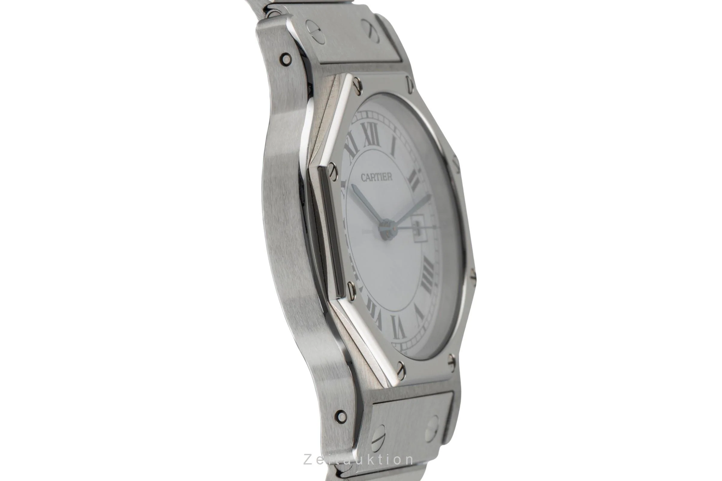 Cartier Santos steel automatic unisex 2965, 81037188  [2503897] - Image 7