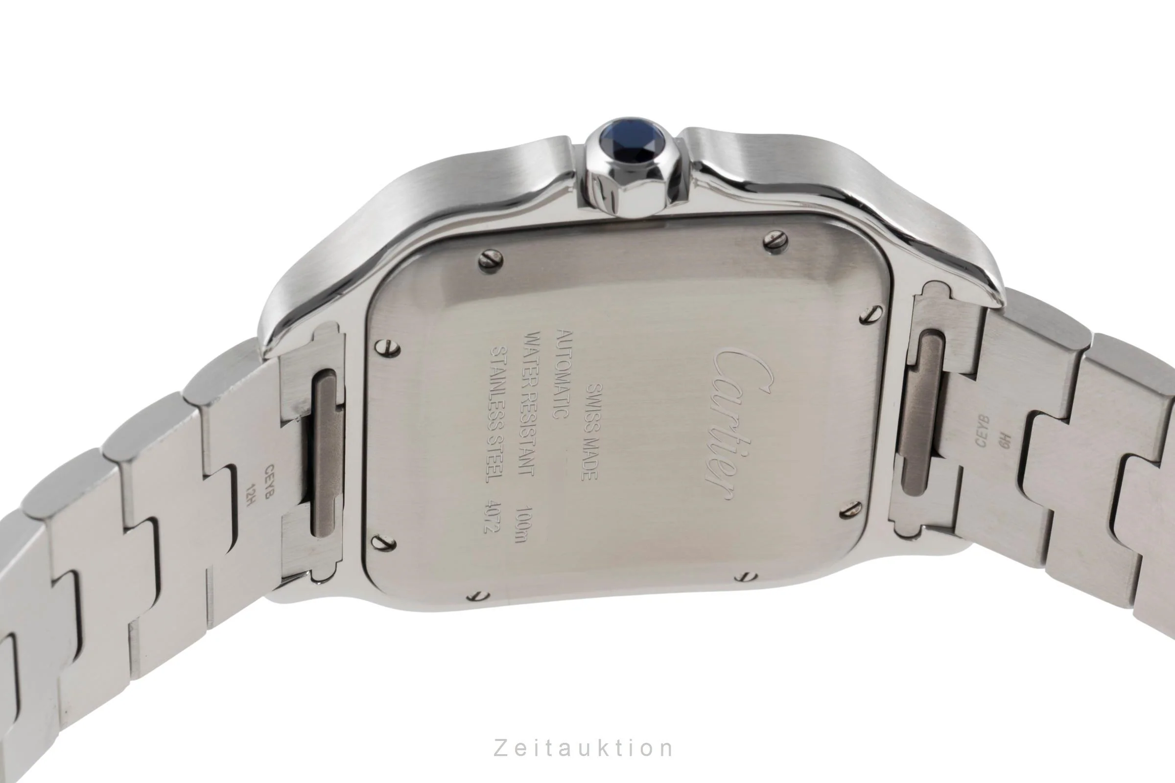 Cartier Santos steel automatic unisex WSSA0009 LP: 8850EUR  [2506510] - Image 12