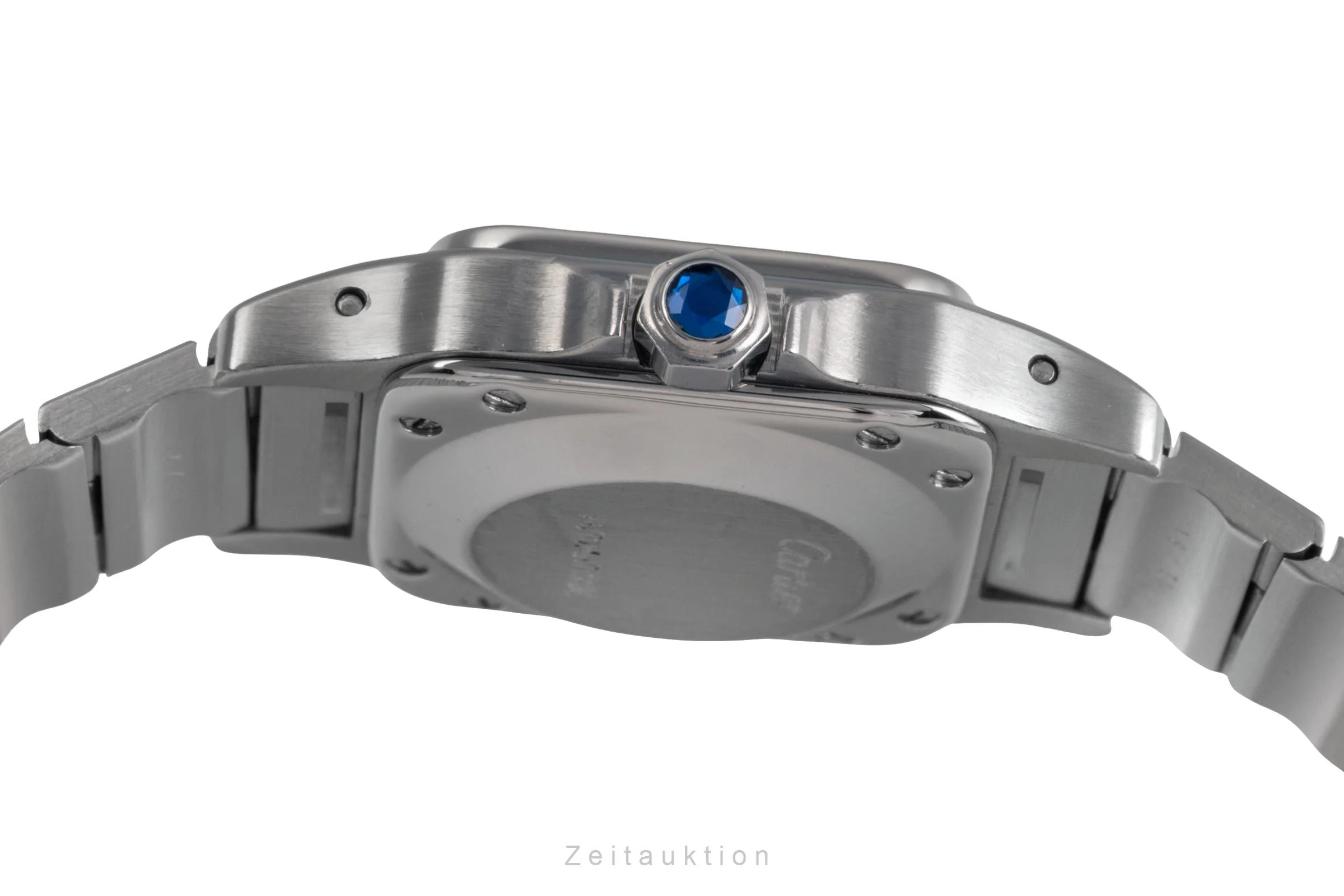 Cartier Santos steel automatic women's watch 0901  [2502518] - Image 12
