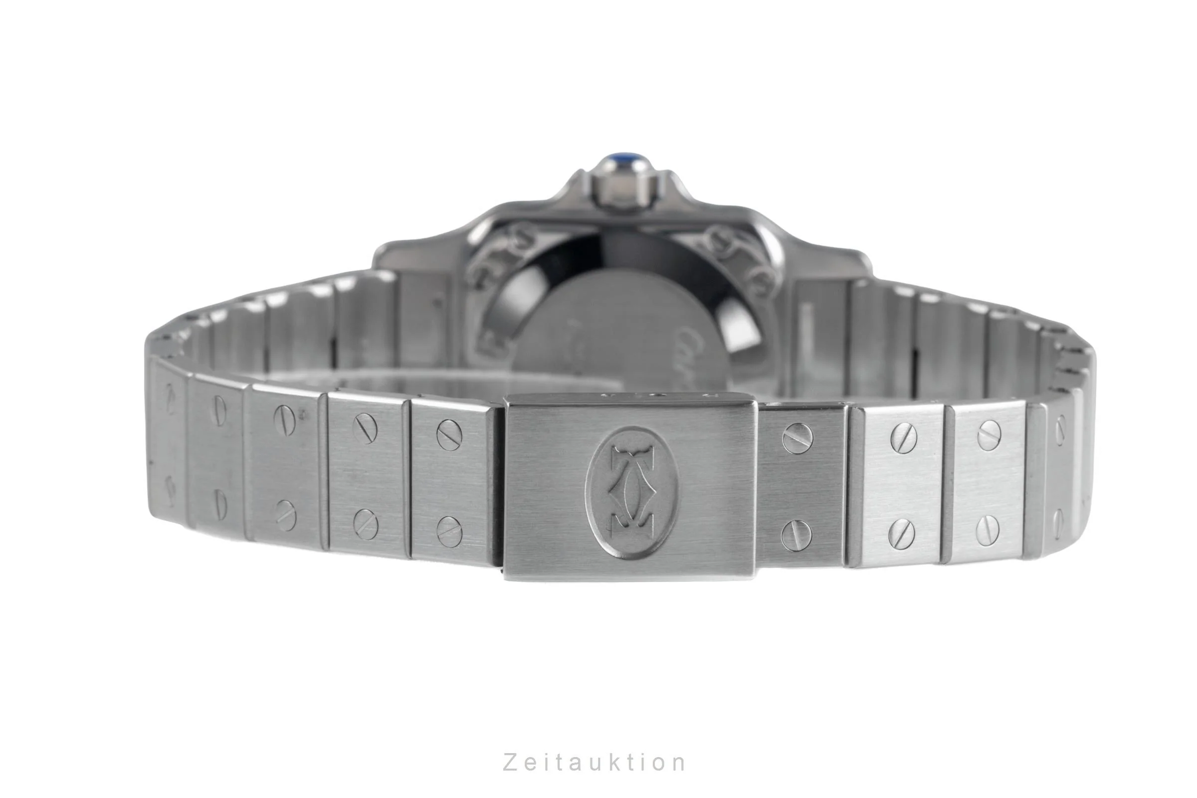 Cartier Santos steel automatic women's watch 0901  [2502518] - Image 13