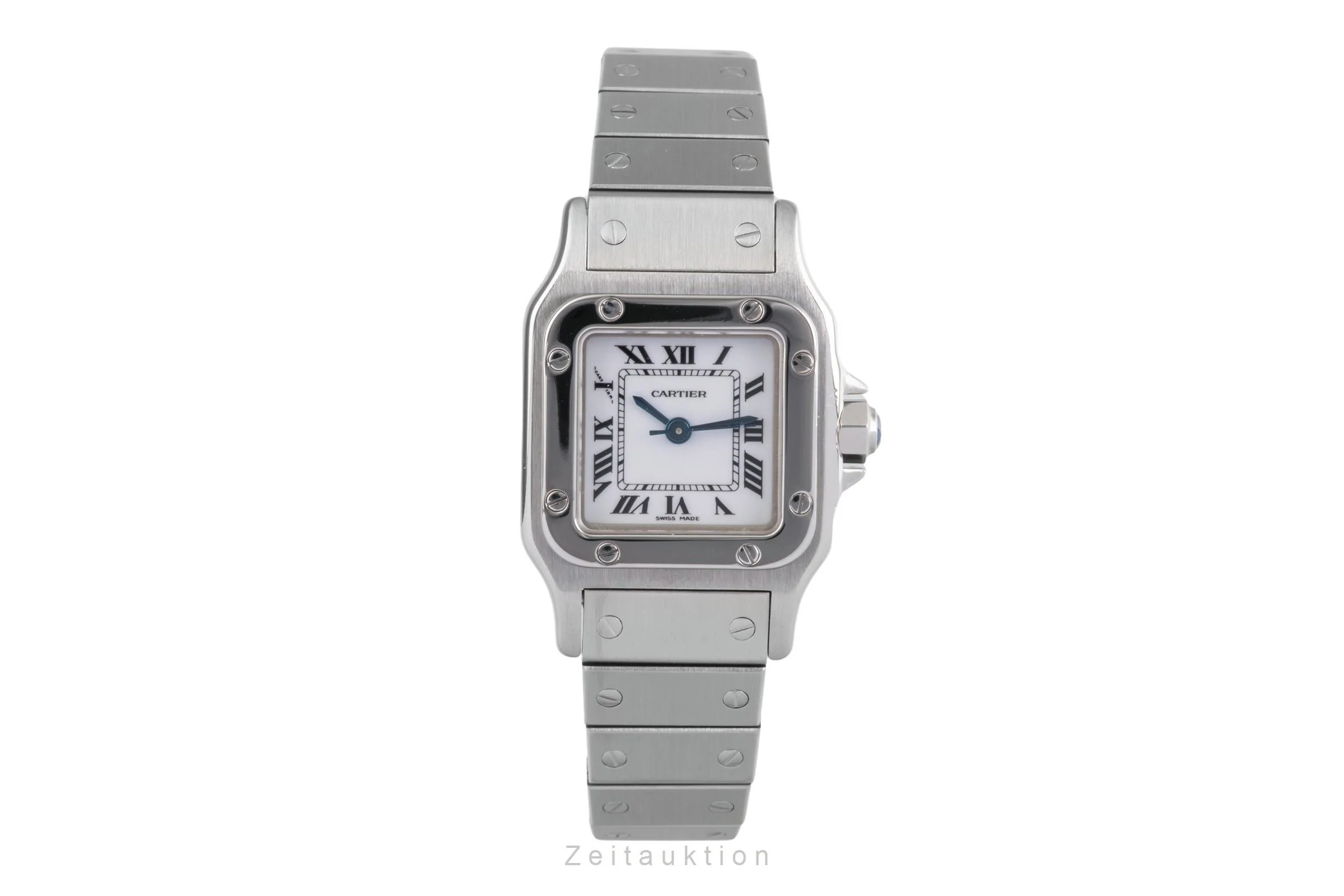 Cartier Santos steel automatic women's watch 0901  [2502518] - Image 5
