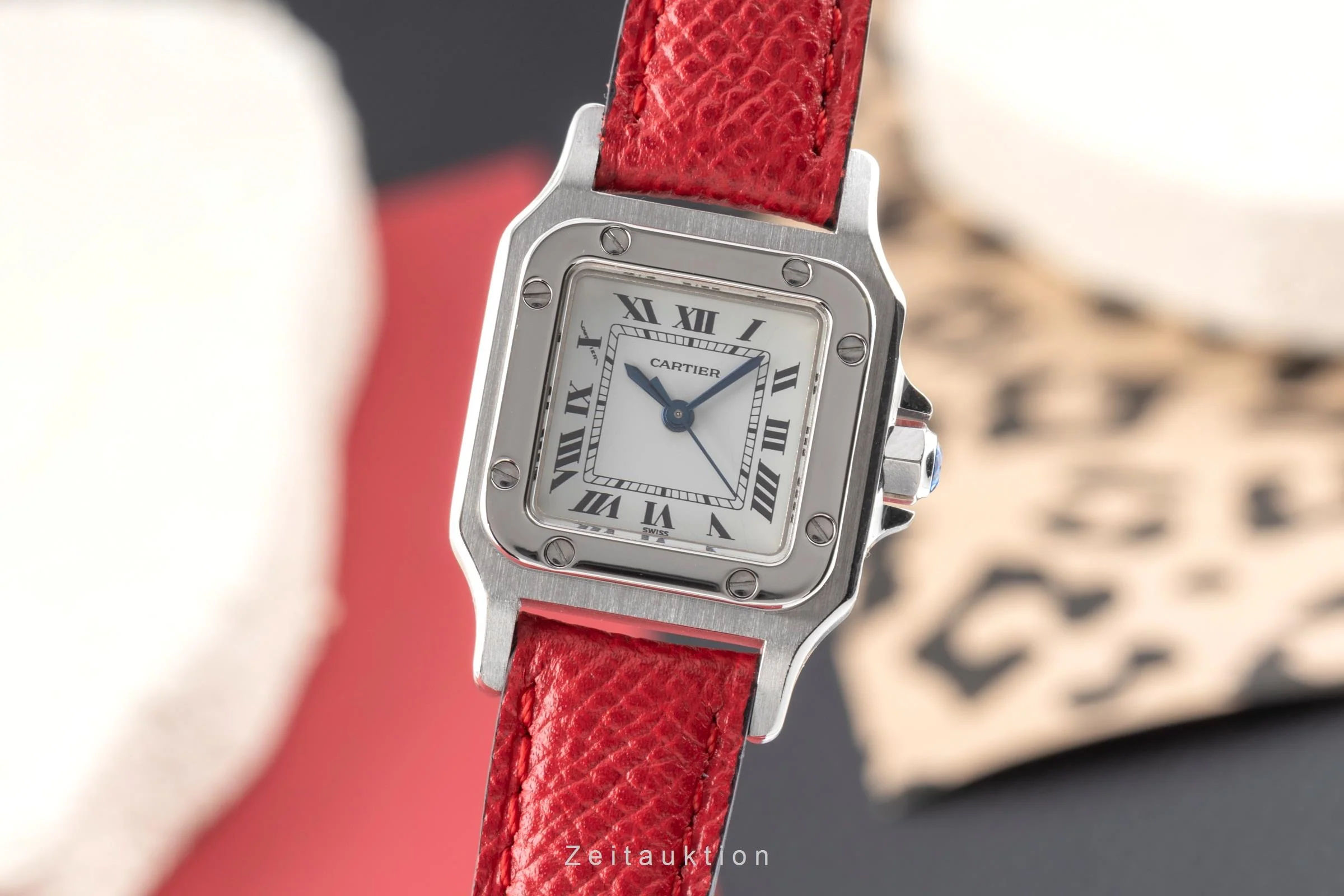 Cartier Santos steel automatic women's watch 0901 Vintage  [2504264] - Image 2