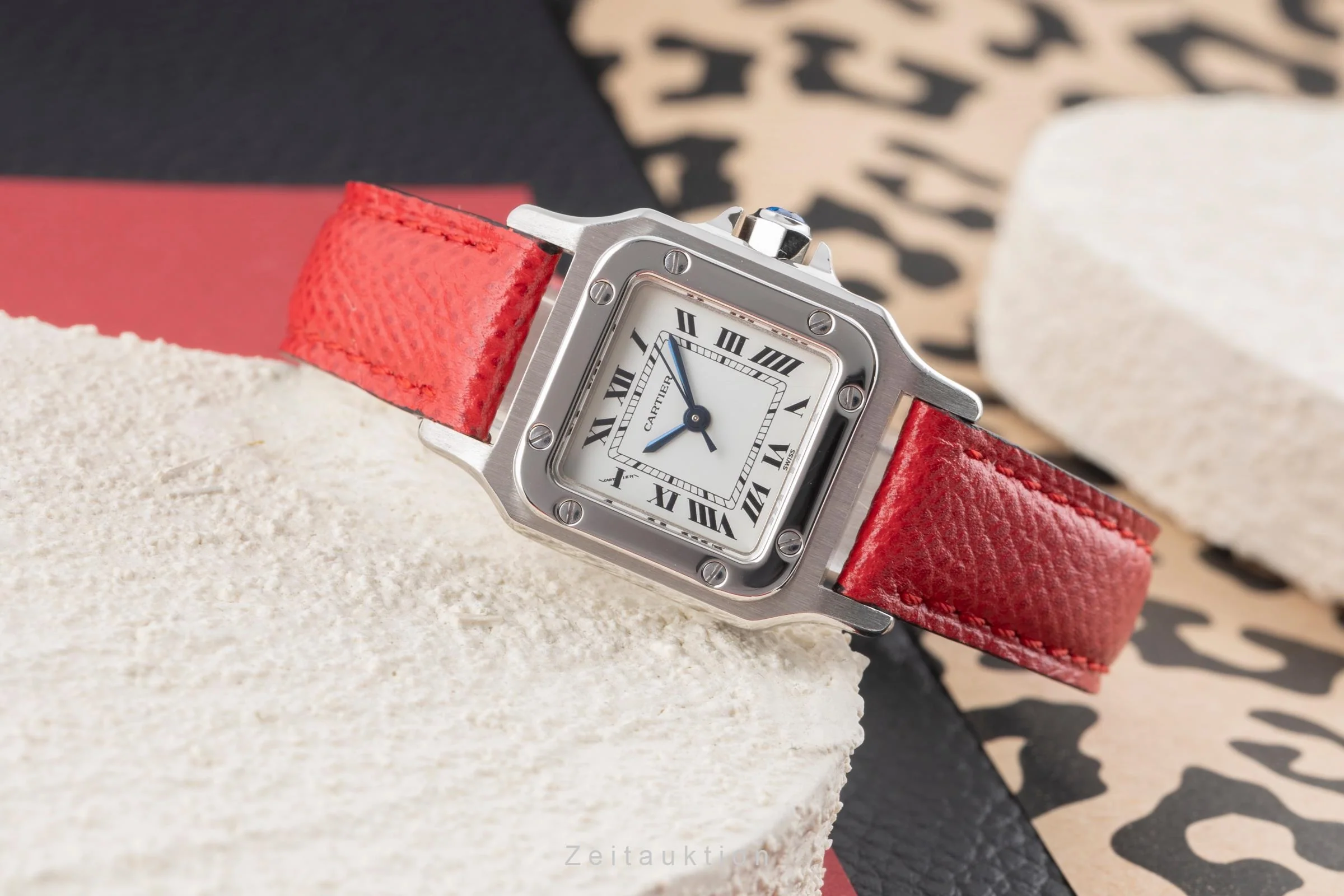 Cartier Santos steel automatic women's watch 0901 Vintage  [2504264] - Image 3