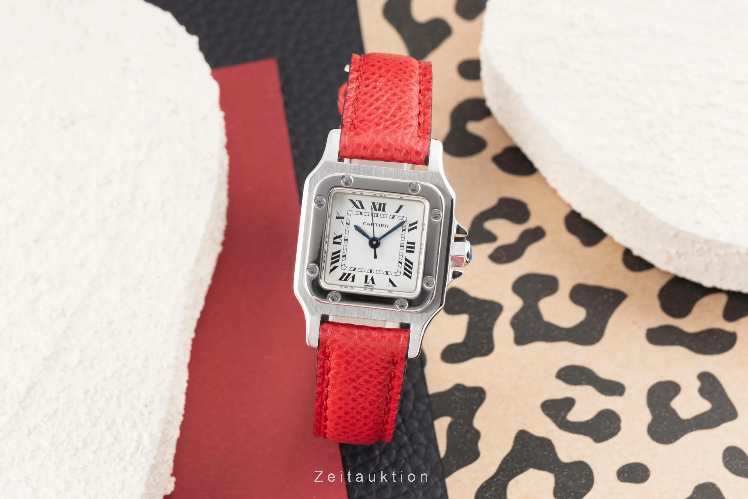 Cartier Santos steel automatic women's watch 0901 Vintage  [2504264] - Image 4