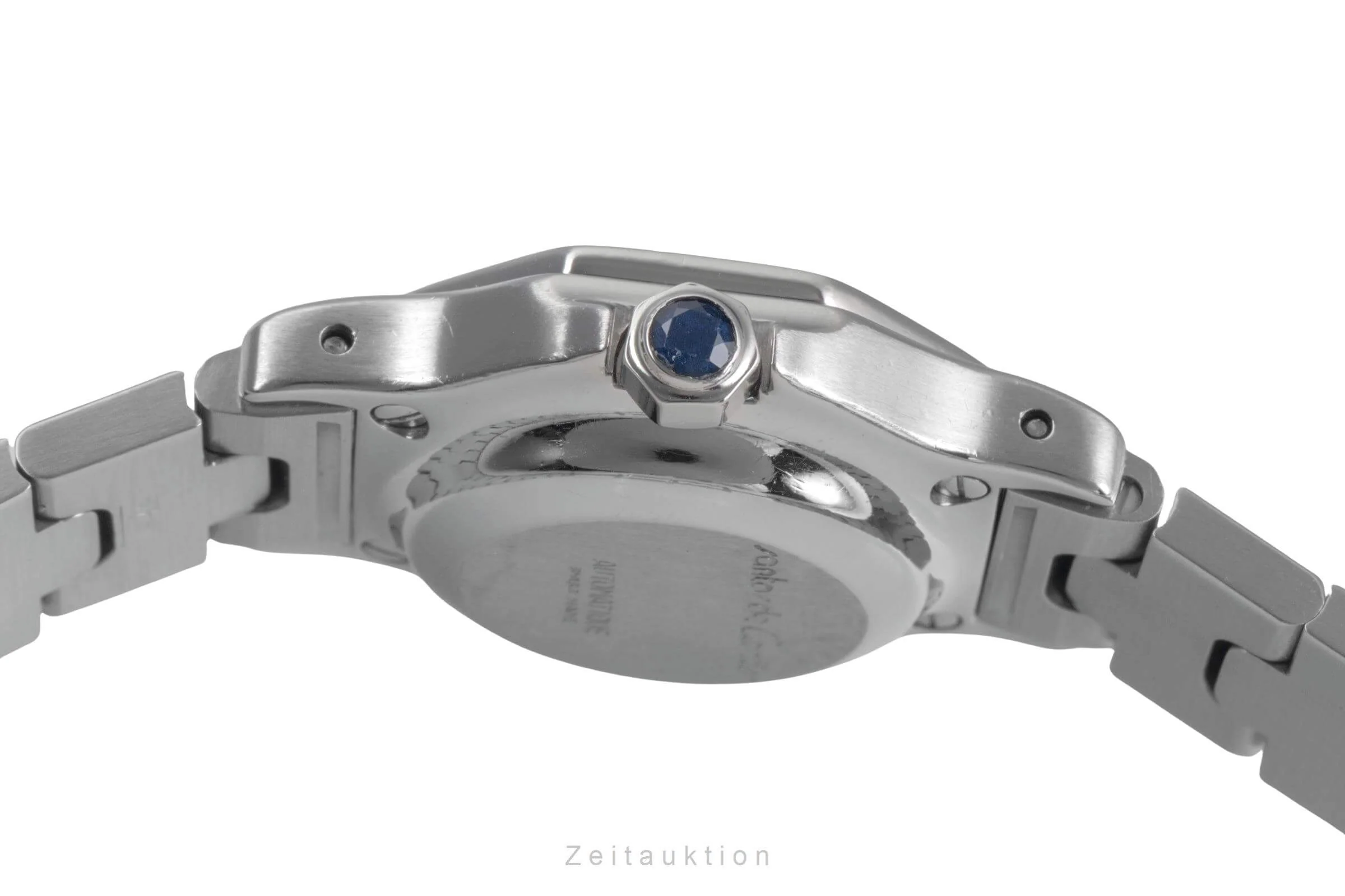 Cartier Santos steel automatic women's watch 0906  [2500050] - Image 11