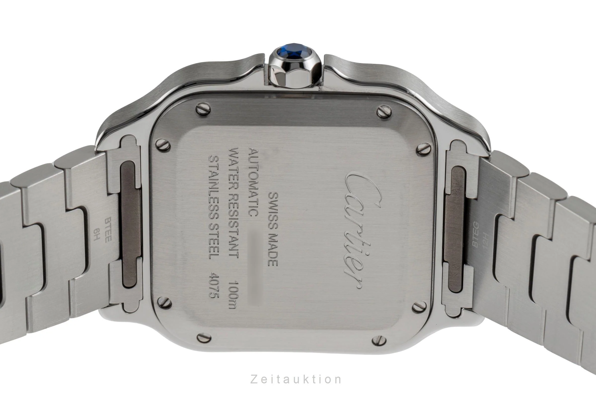 Cartier Santos steel automatic women's watch WSSA0061 LP: 8050EUR  [2504602] - Image 12