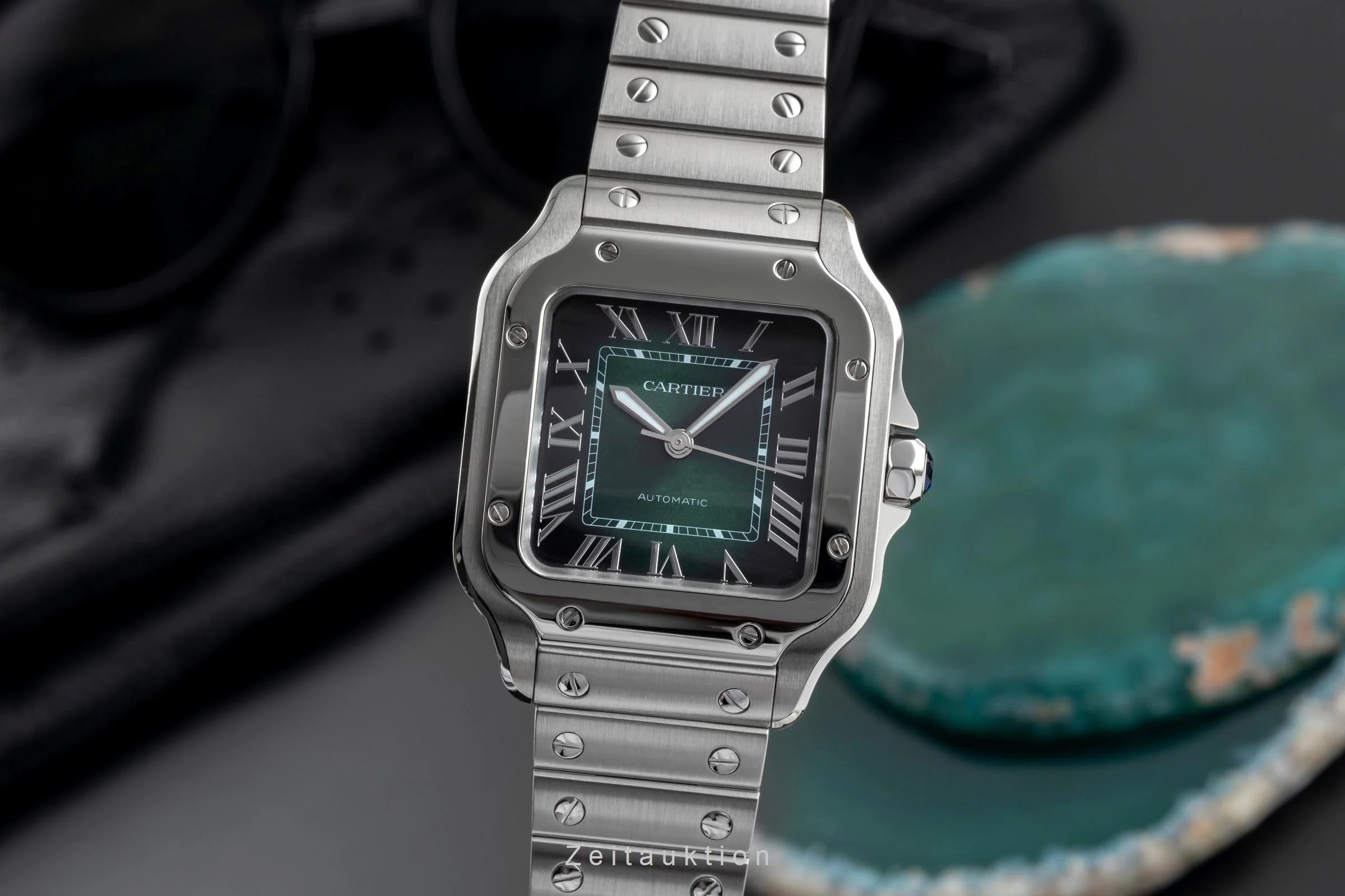 Cartier Santos steel automatic women's watch WSSA0061 LP: 8050EUR  [2504602] - Image 2