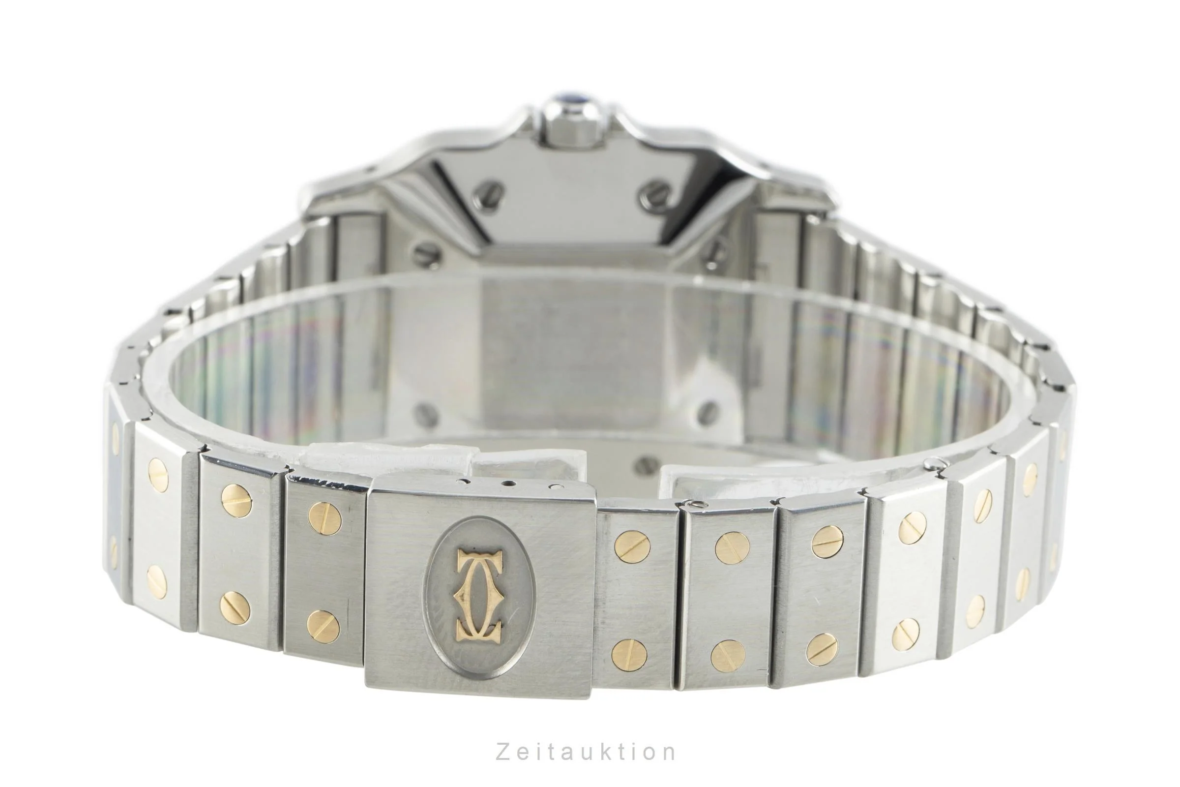 Cartier Santos steel / gold automatic men's watch 2961  [2108391] - Image 11